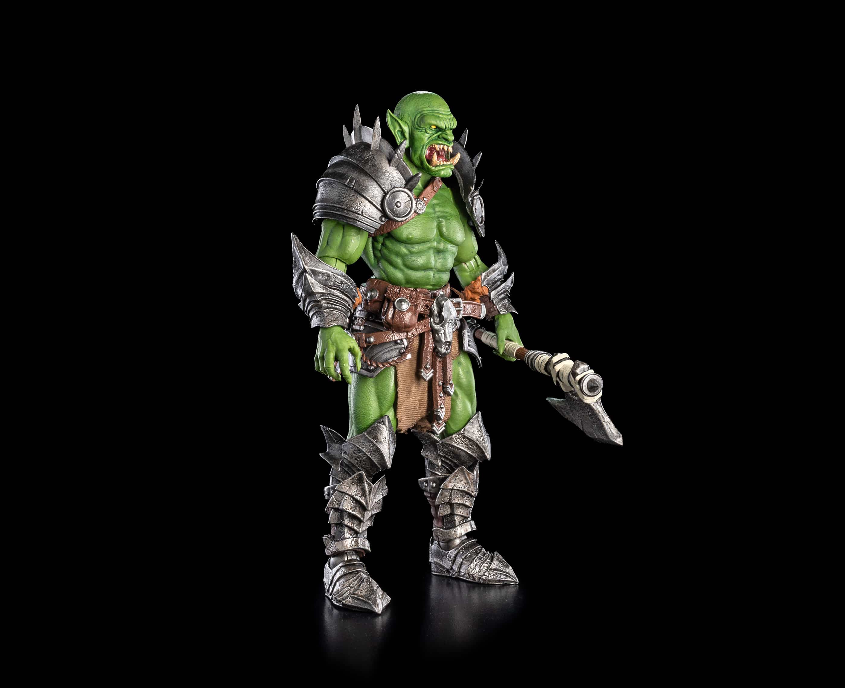 Four Horsemen Studios Mythic Legions: The Roleplaying Game Orc Barbarian Action Figure