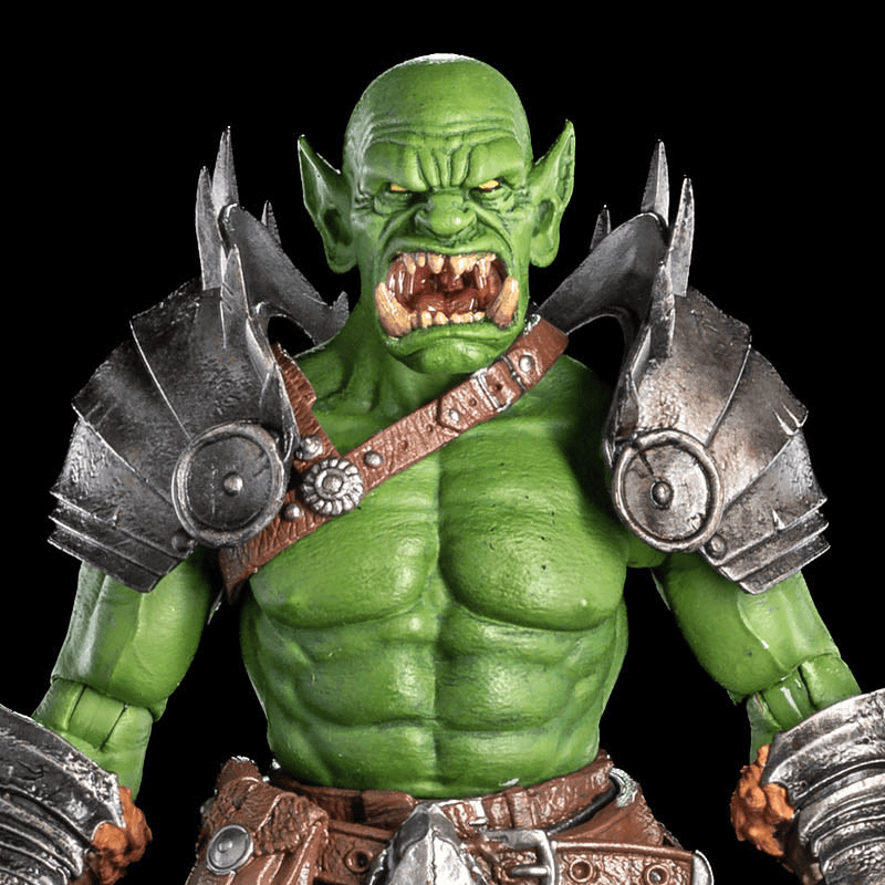 Four Horsemen Studios Mythic Legions: The Roleplaying Game Orc Barbarian Action Figure