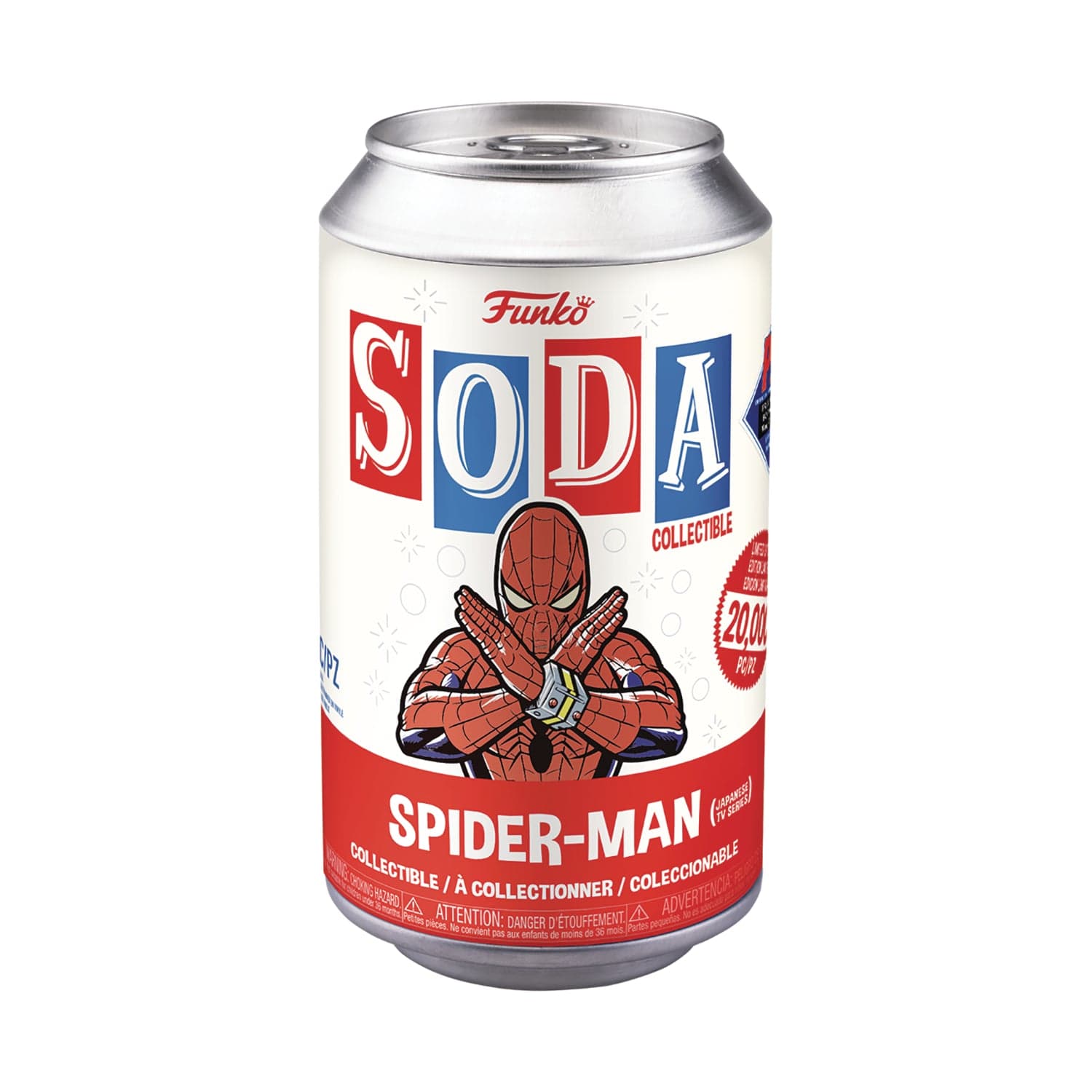 Funko Vinyl Soda Marvel Japanese Spider-Man PX Previews Exclusive