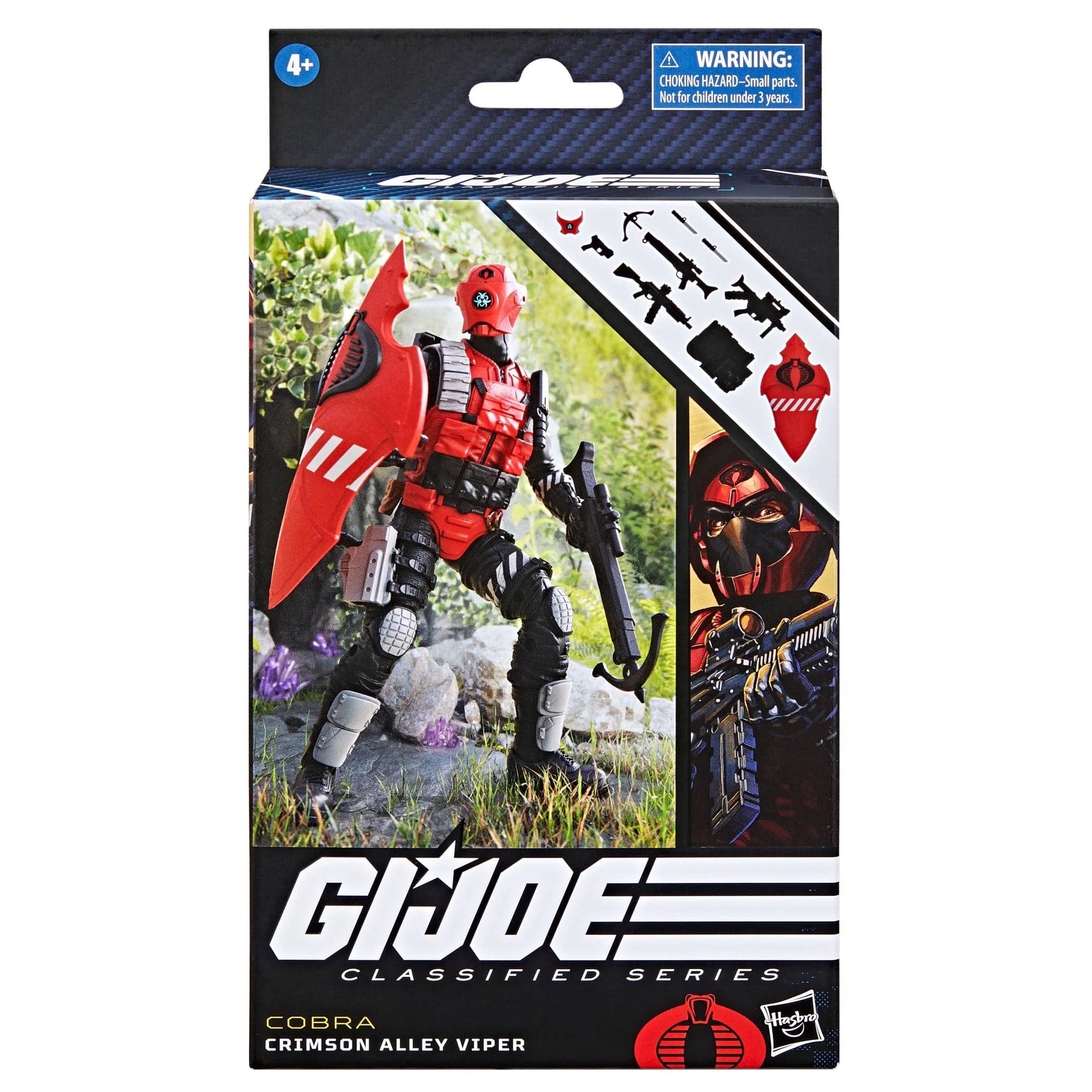 Hasbro G.I. Joe Classified Series Cobra Crimson Alley Viper Action Figure