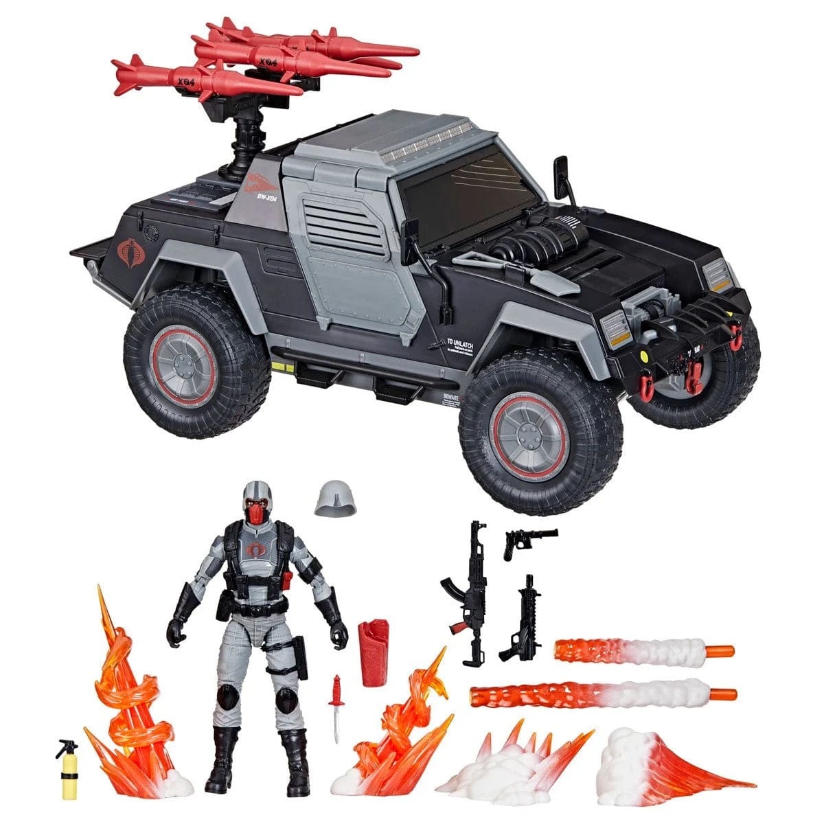 Hasbro G.I. Joe Classified Series Cobra Night Attack 4-WD Stinger & Driver Set