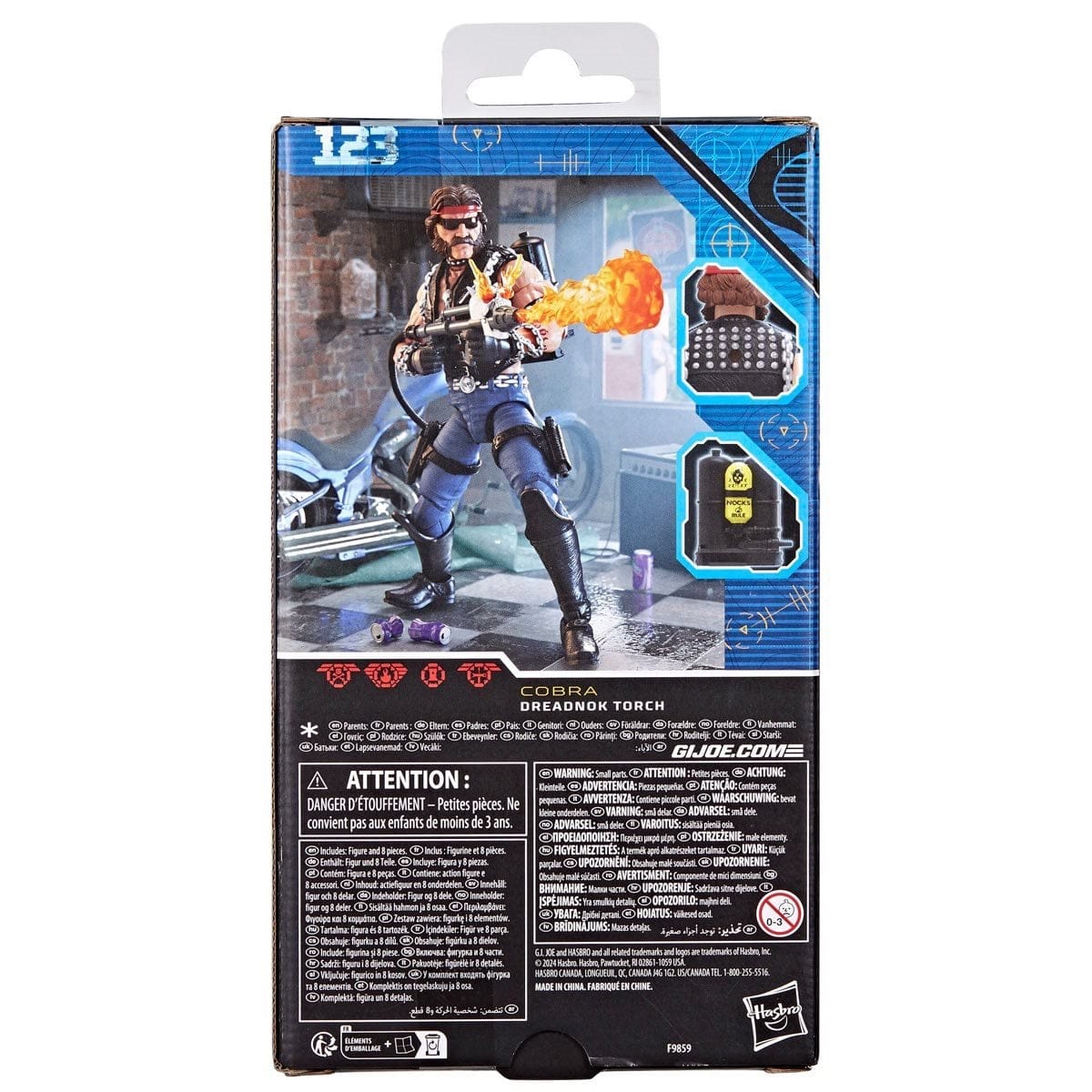 Hasbro G.I. Joe Classified Series Dreadnok Torch Action Figure