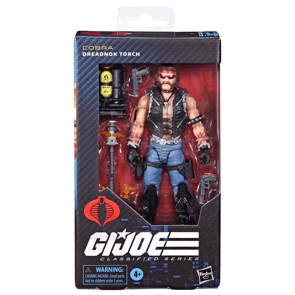 Hasbro G.I. Joe Classified Series Dreadnok Torch Action Figure