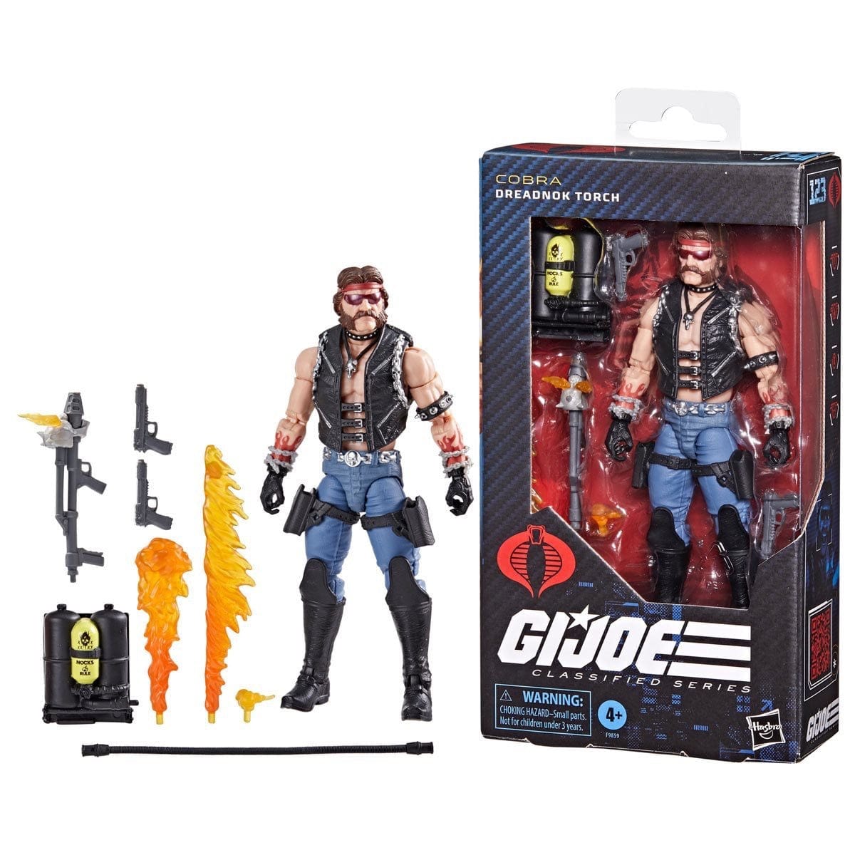 Hasbro G.I. Joe Classified Series Dreadnok Torch Action Figure
