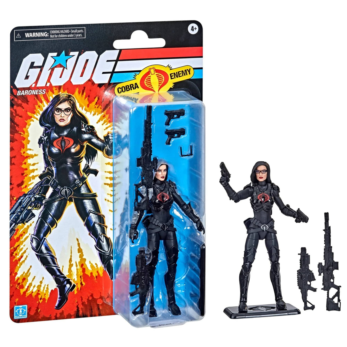 G.I. Joe Classified Series Retro Cardback Baroness Action Figure