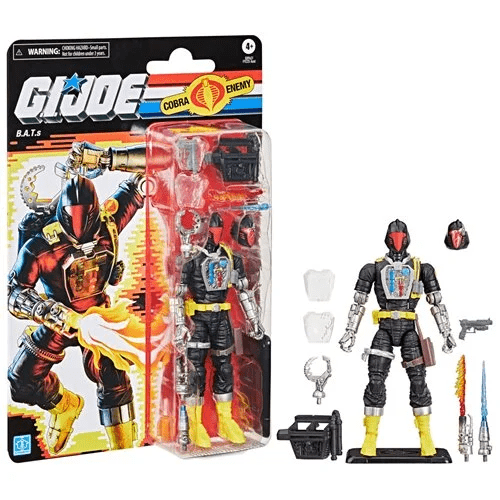 Hasbro G.I. Joe Classified Series Retro Cardback Cobra B.A.T. (Battle Android Trooper) Action Figure