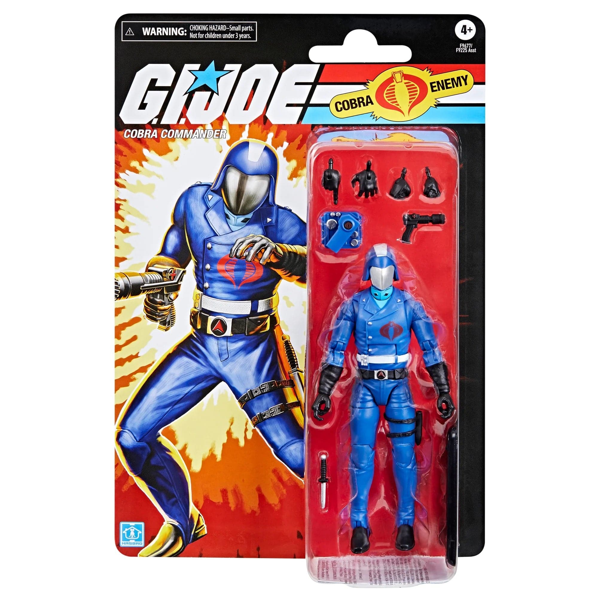 Hasbro G.I. Joe Classified Series Retro Cardback Cobra Commander Action Figure