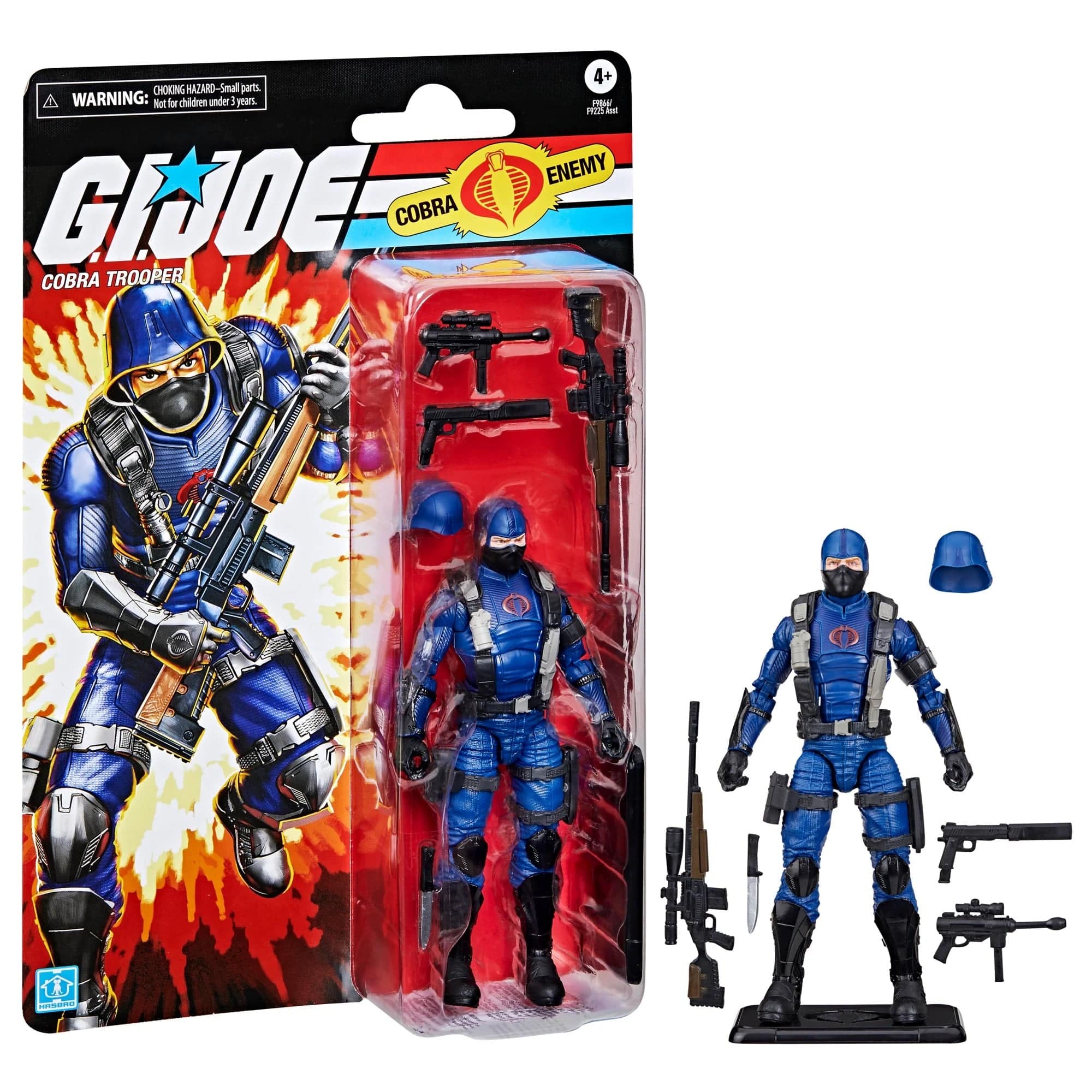 Hasbro G.I. Joe Classified Series Retro Cardback Cobra Trooper Action Figure