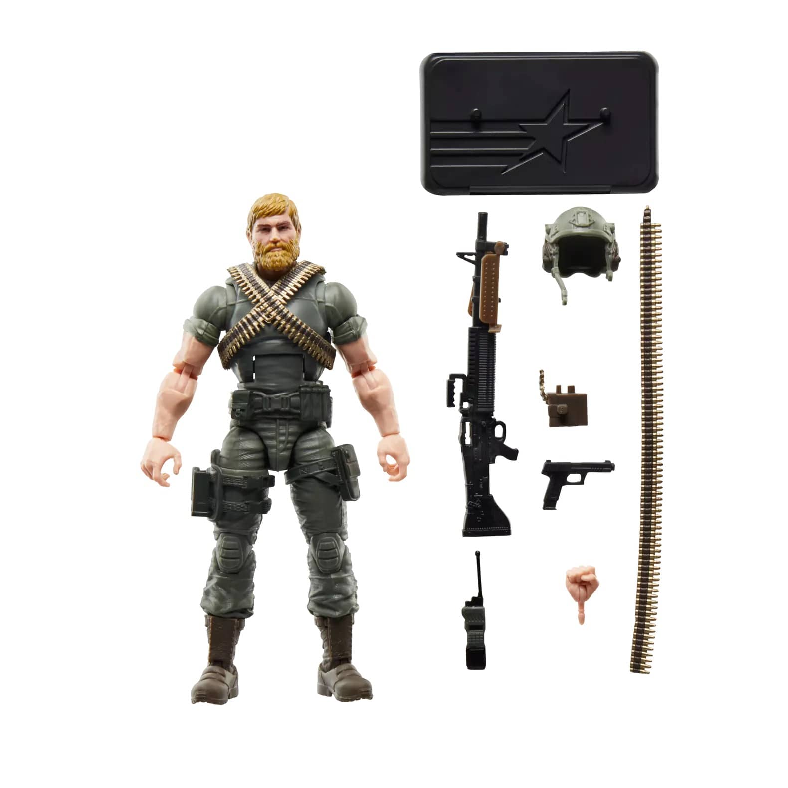 Hasbro G.I. Joe Classified Series Retro Cardback Craig “Rock ’N Roll” McConnel Action Figure