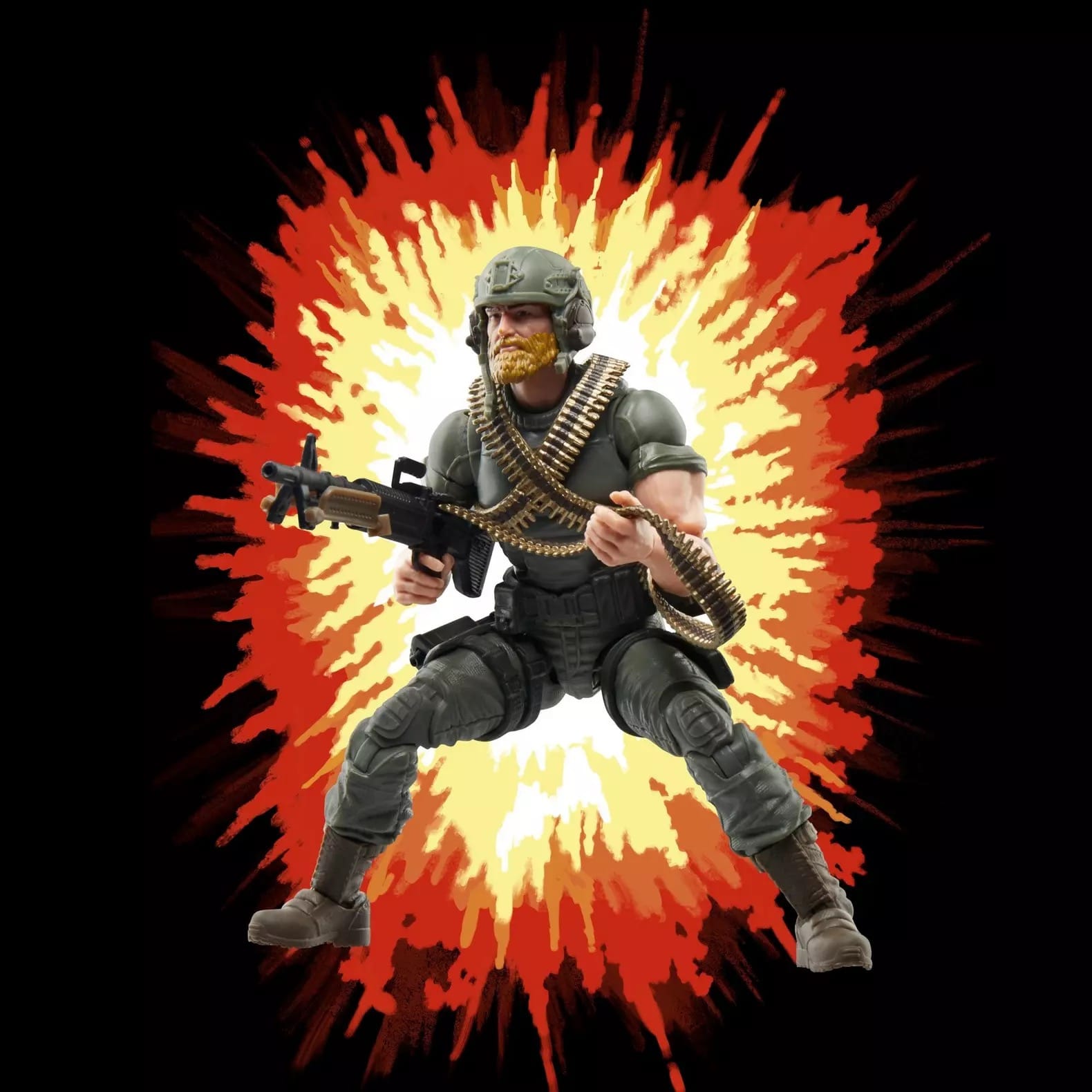 Hasbro G.I. Joe Classified Series Retro Cardback Craig “Rock ’N Roll” McConnel Action Figure
