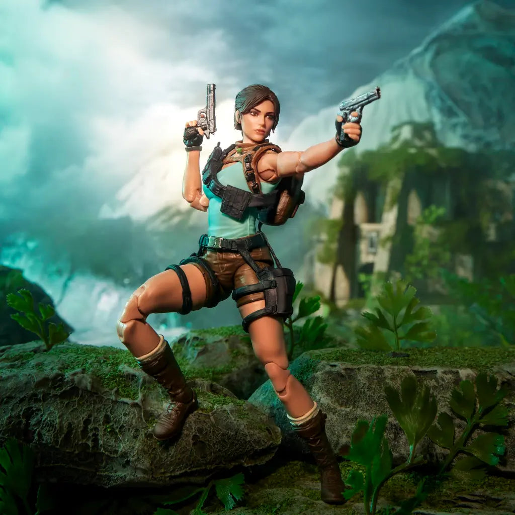 Hasbro G.I. Joe Classified Series Retro Cardback Lara Croft Tomb Raider Action Figure