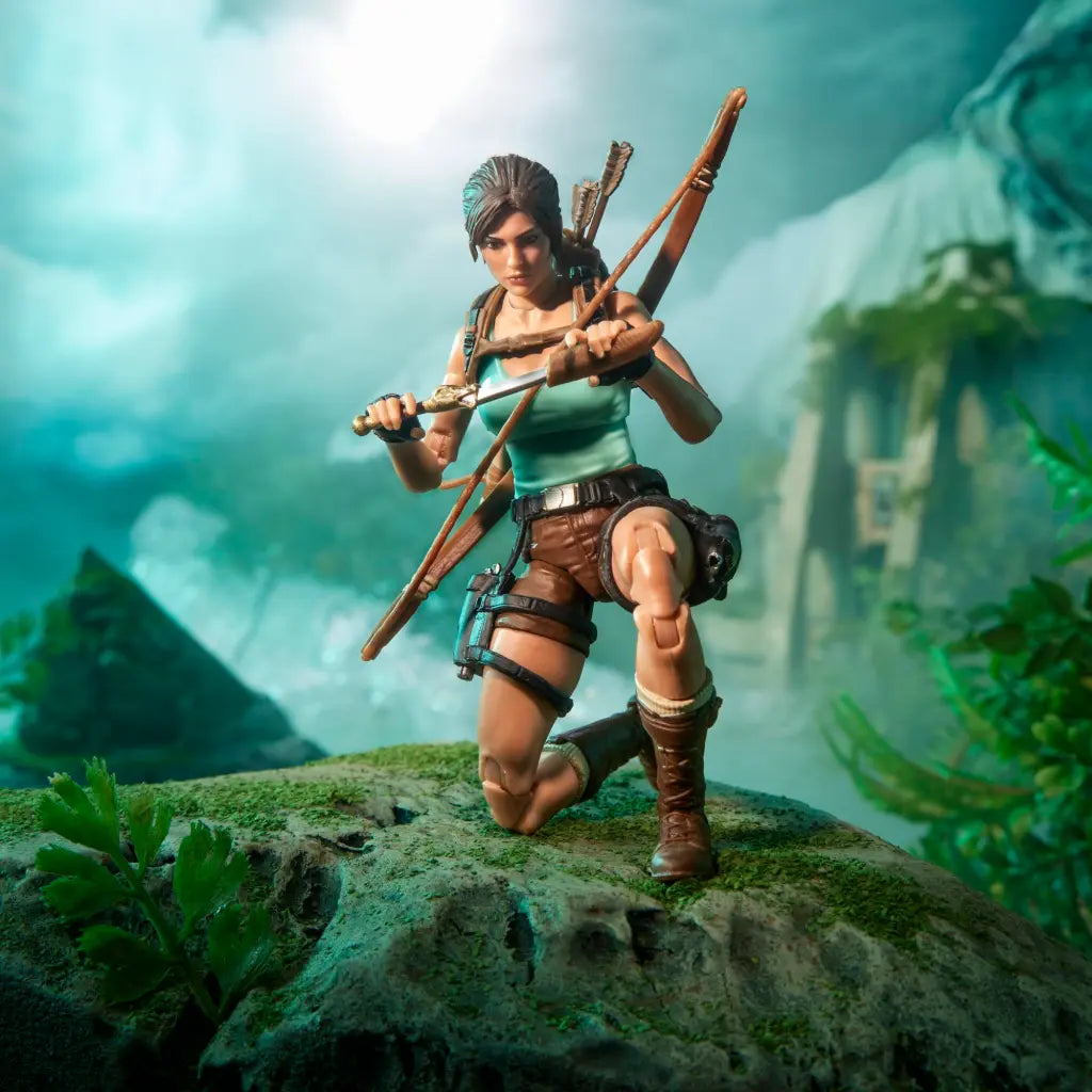 Hasbro G.I. Joe Classified Series Retro Cardback Lara Croft Tomb Raider Action Figure