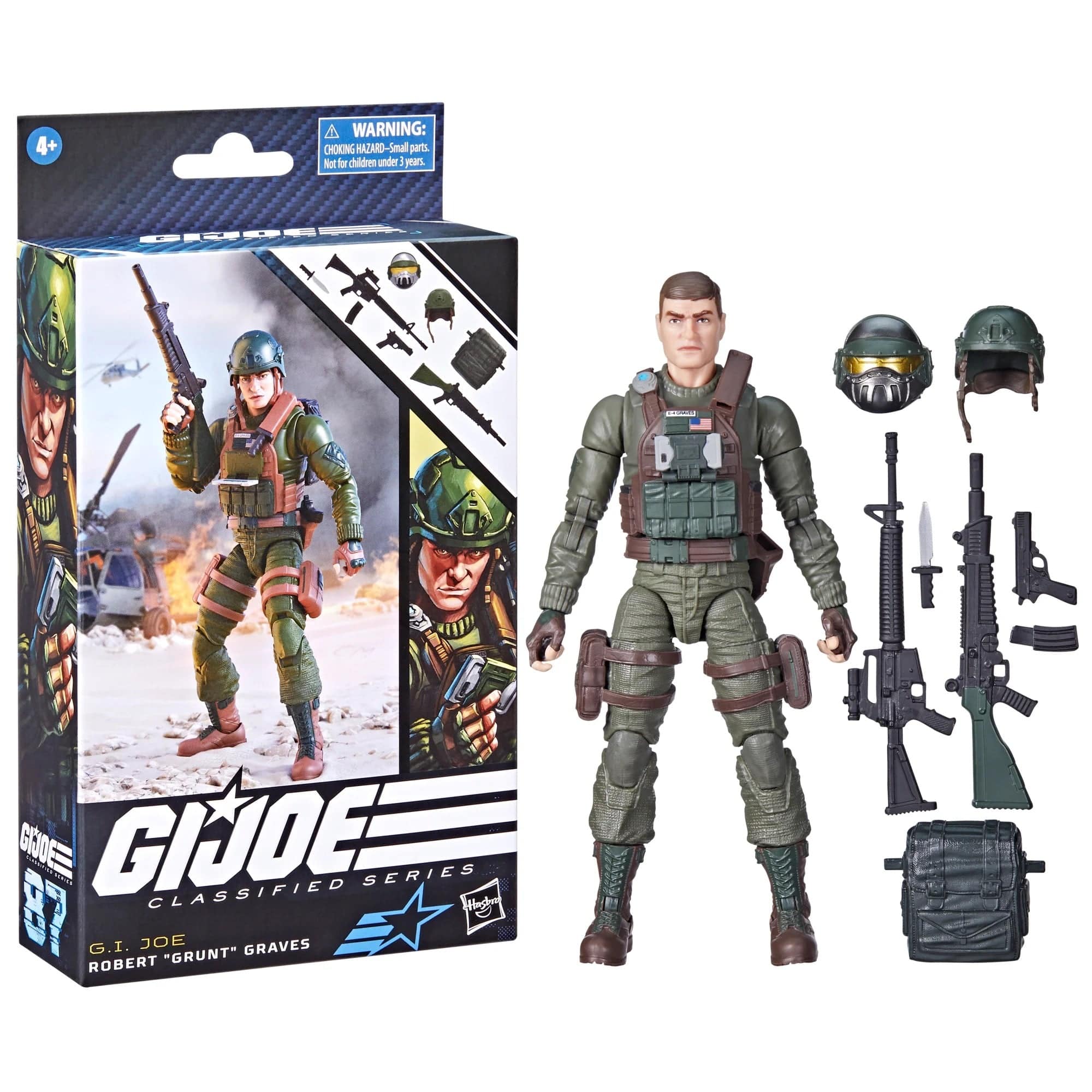 Hasbro G.I. Joe Classified Series Robert "Grunt" Graves Action Figure