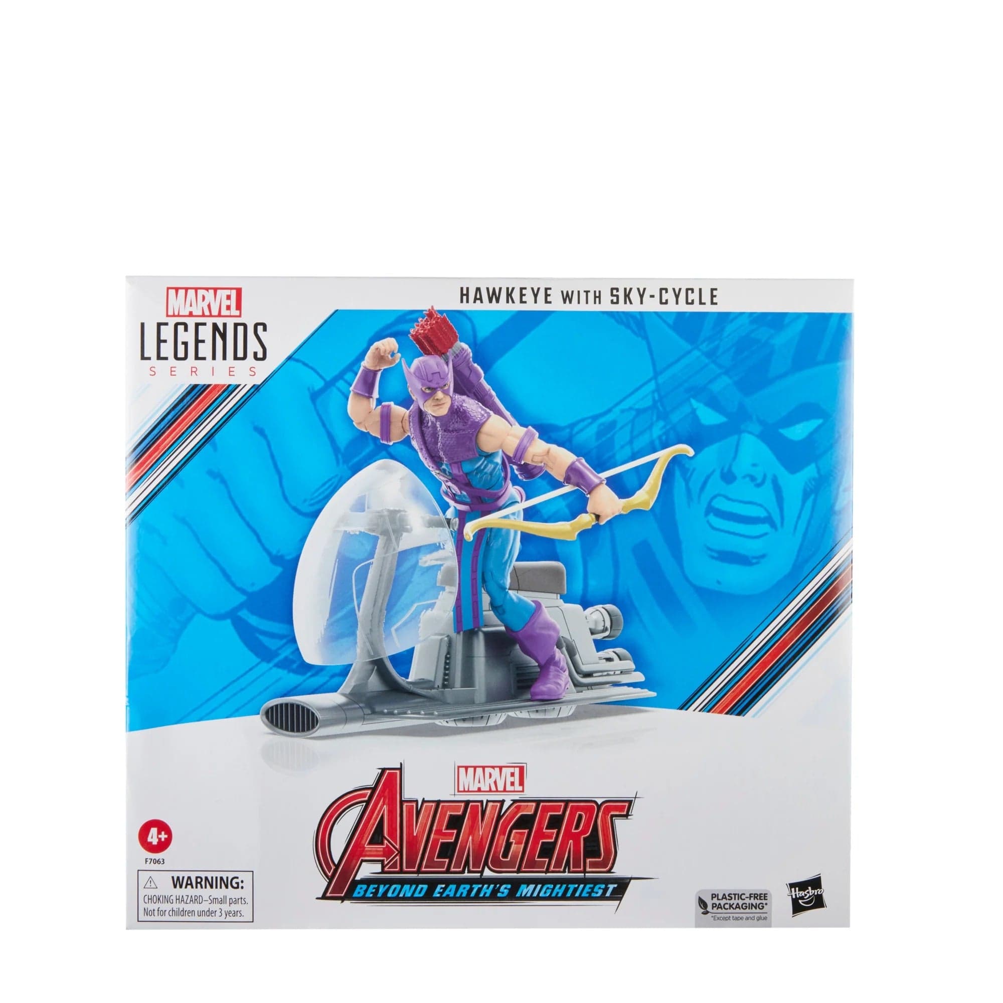 Hasbro Marvel Legends Avengers 60th Anniversary Hawkeye with Sky-Cycle Action Figure Set