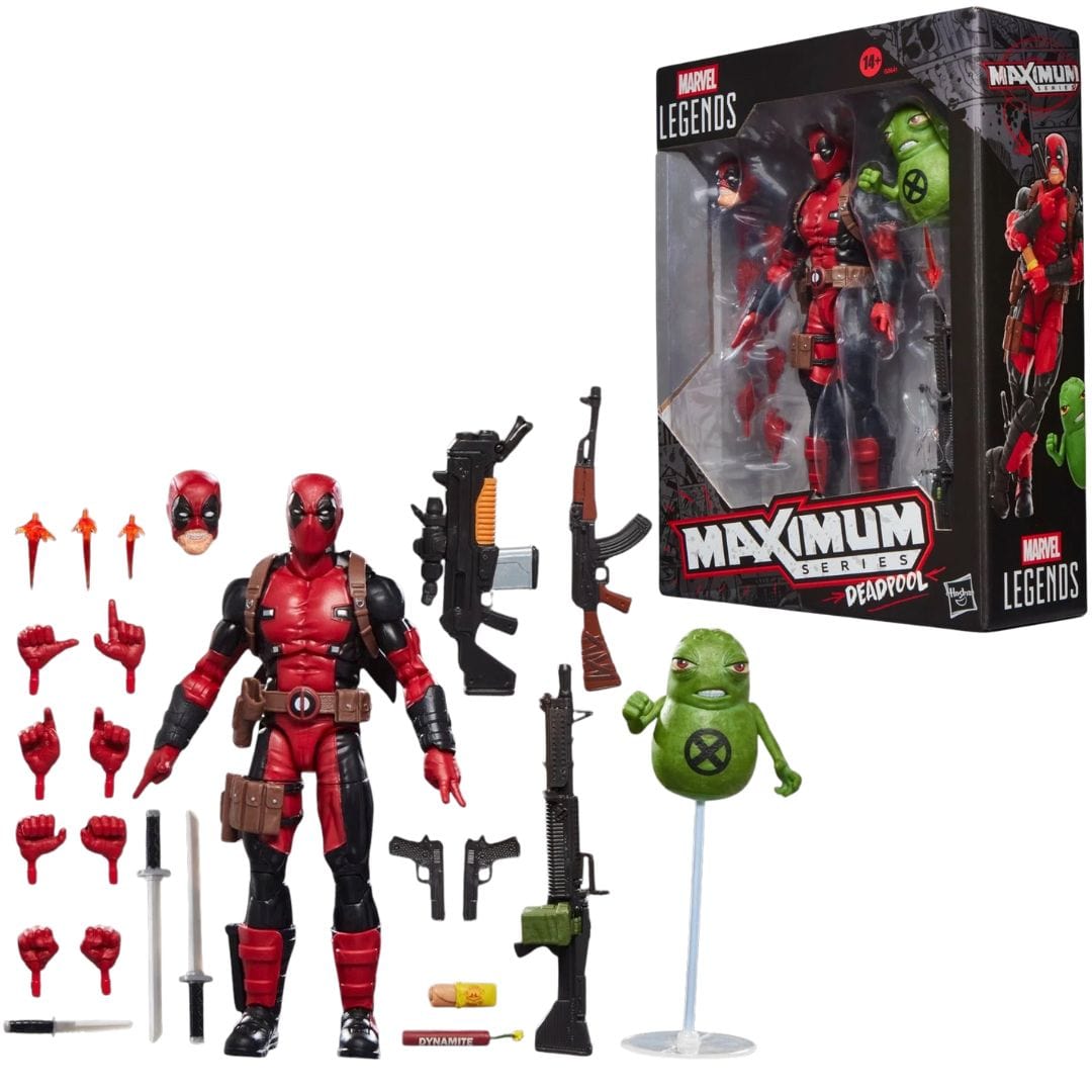 Hasbro Marvel Legends Maximum Series Deadpool Action Figure