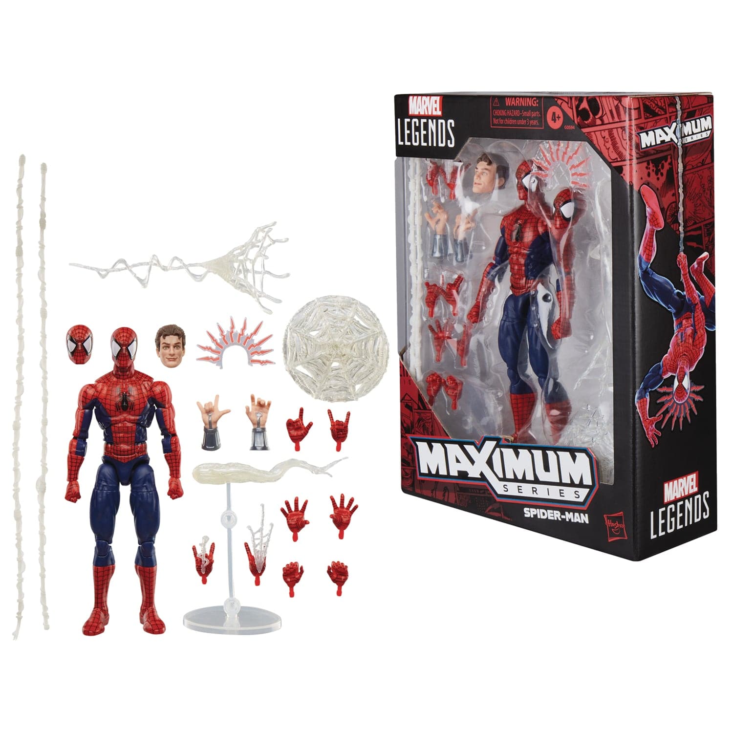 Hasbro Marvel Legends Maximum Series Spider-Man Action Figure