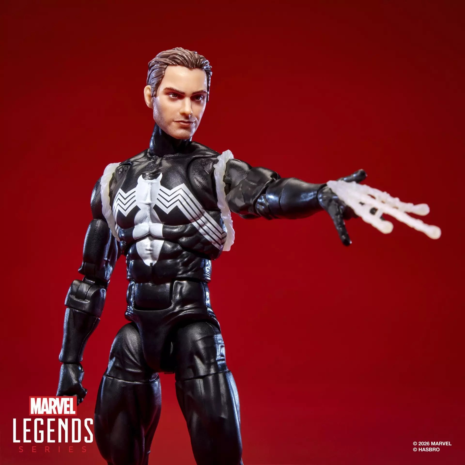 Hasbro Marvel Legends Maximum Series Symbiote Spider-Man Action Figure