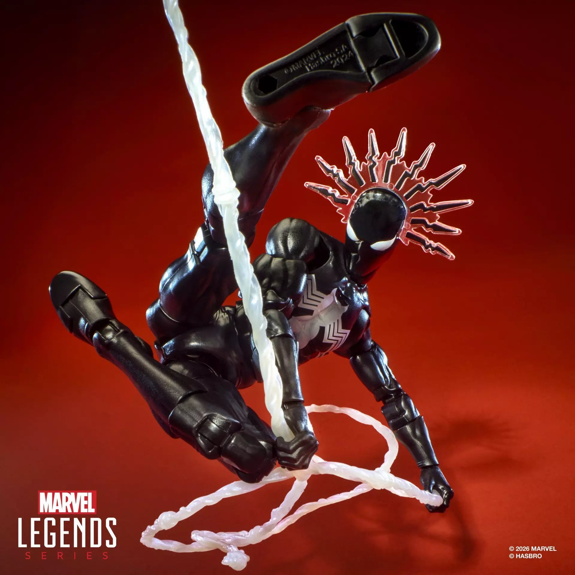 Hasbro Marvel Legends Maximum Series Symbiote Spider-Man Action Figure