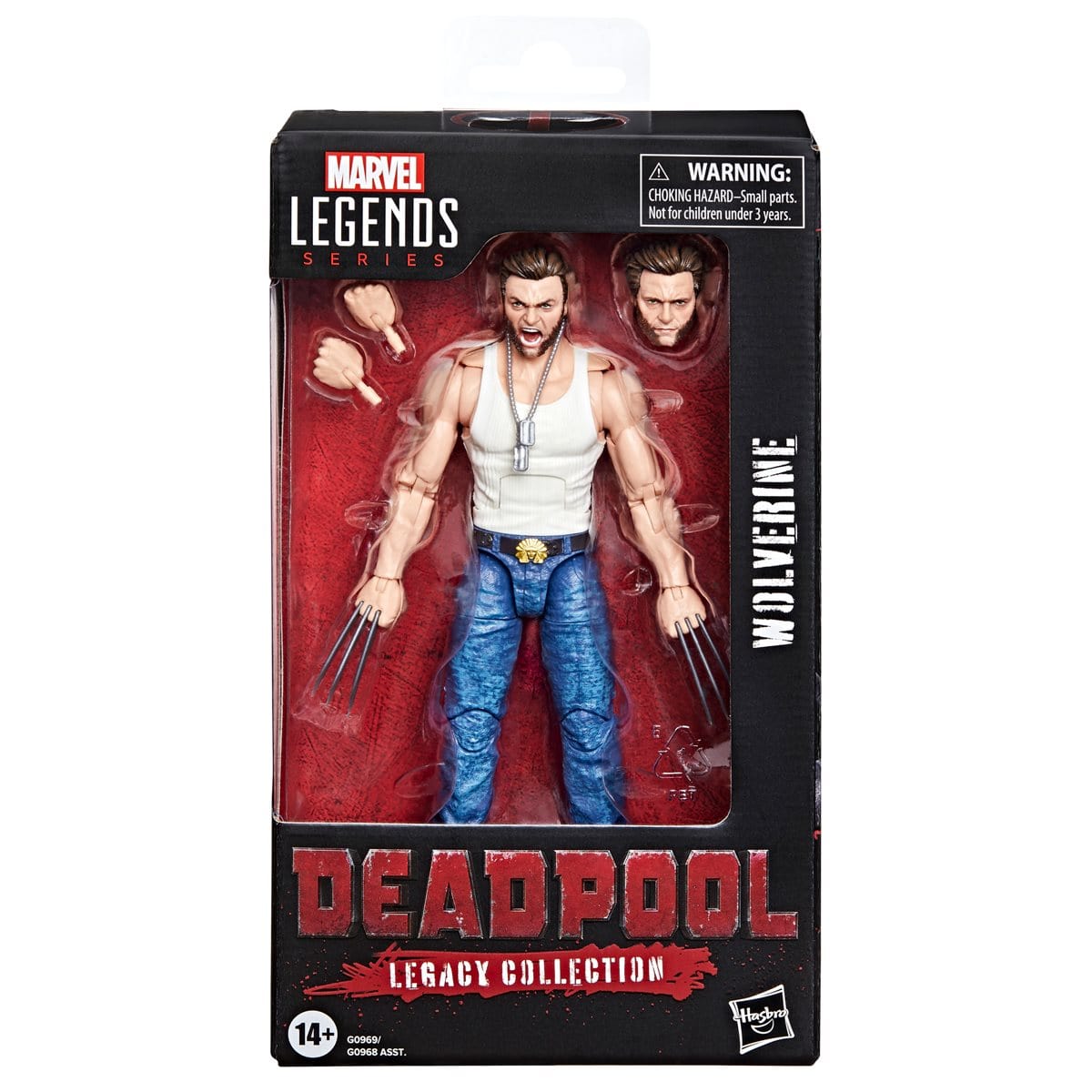 Hasbro Marvel Legends Series Deadpool Legacy Collection Wolverine Action Figure