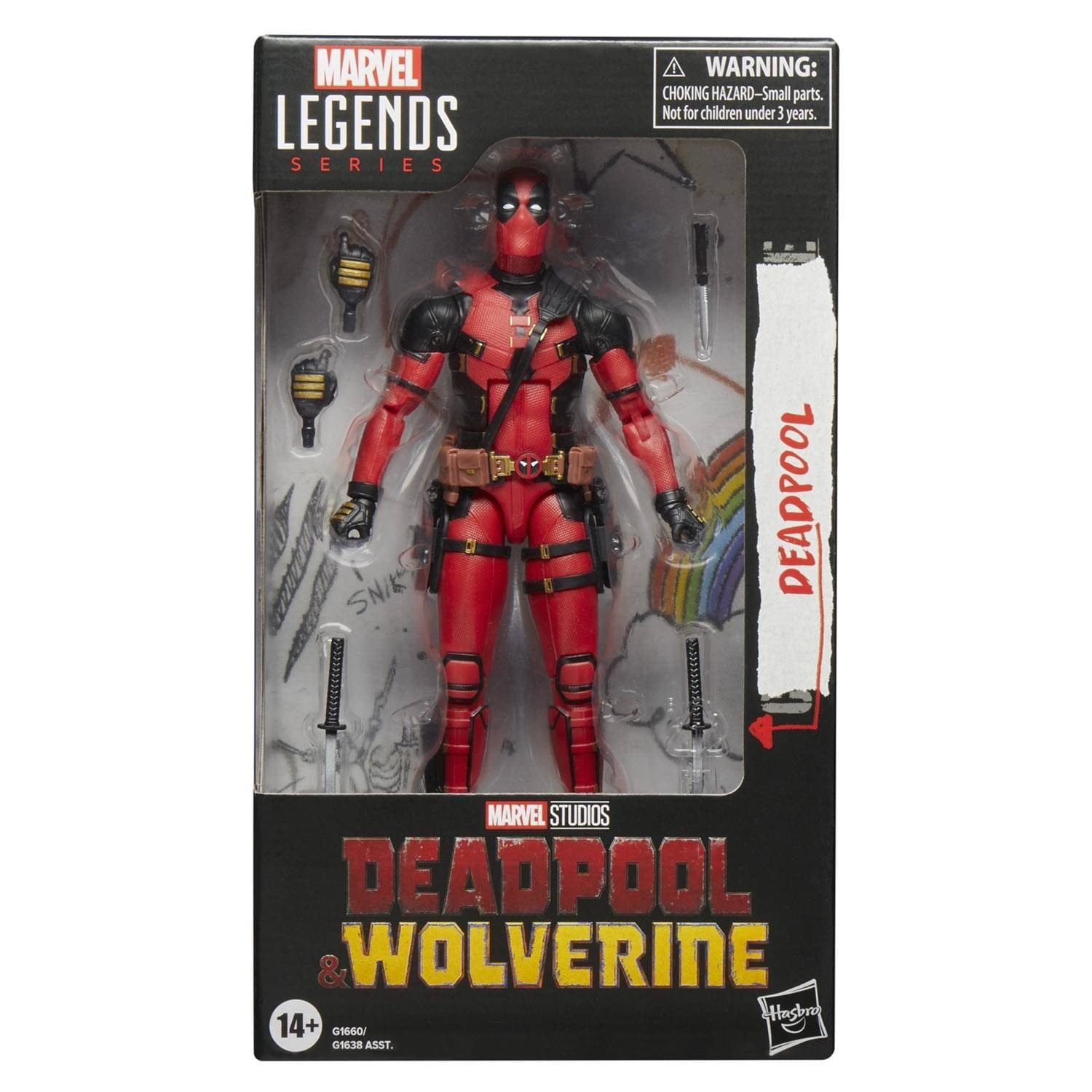 Hasbro Marvel Legends Series Deadpool & Wolverine Deadpool Action Figure