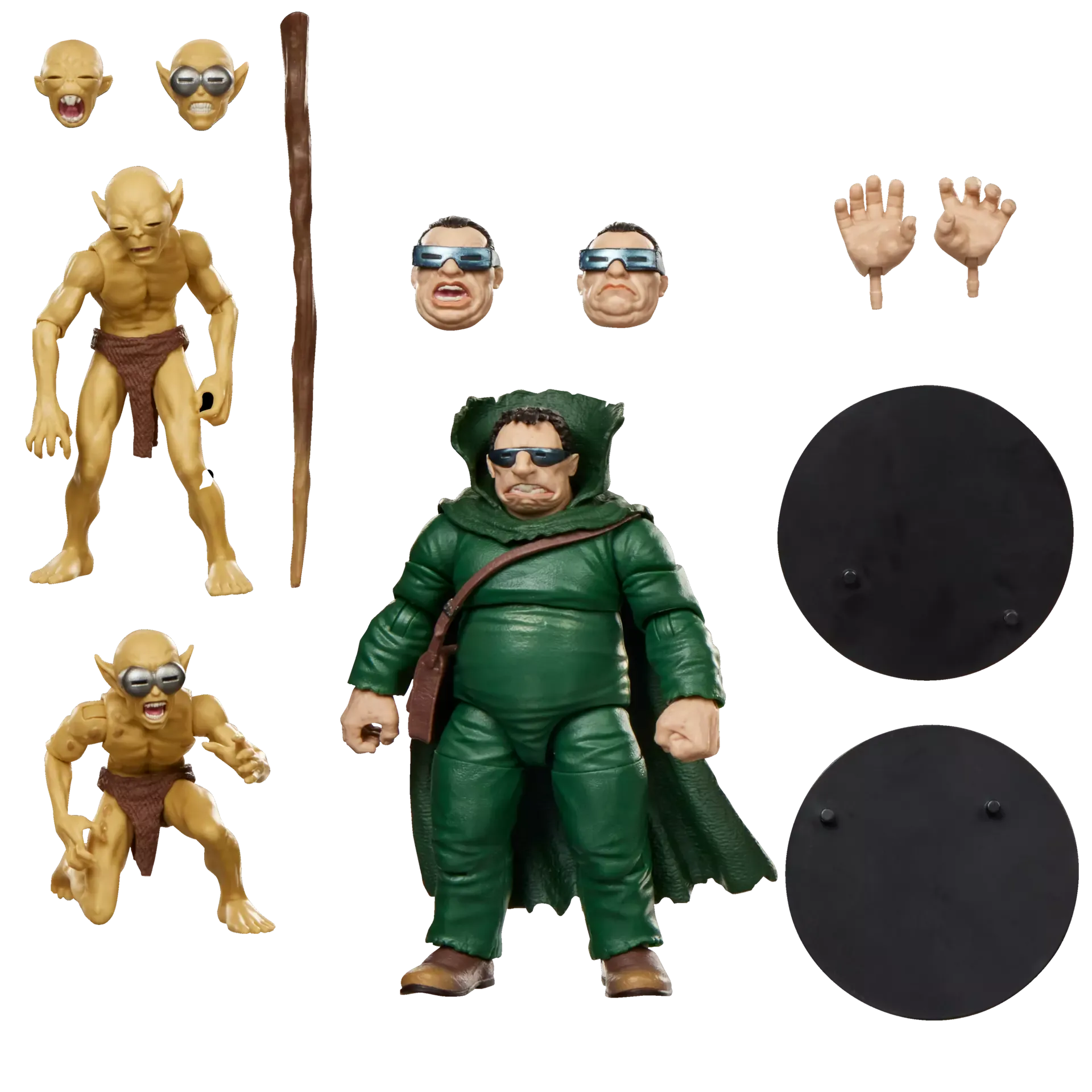Hasbro Marvel Legends Series Fantastic Four Mole Man & Moloids Action Figures