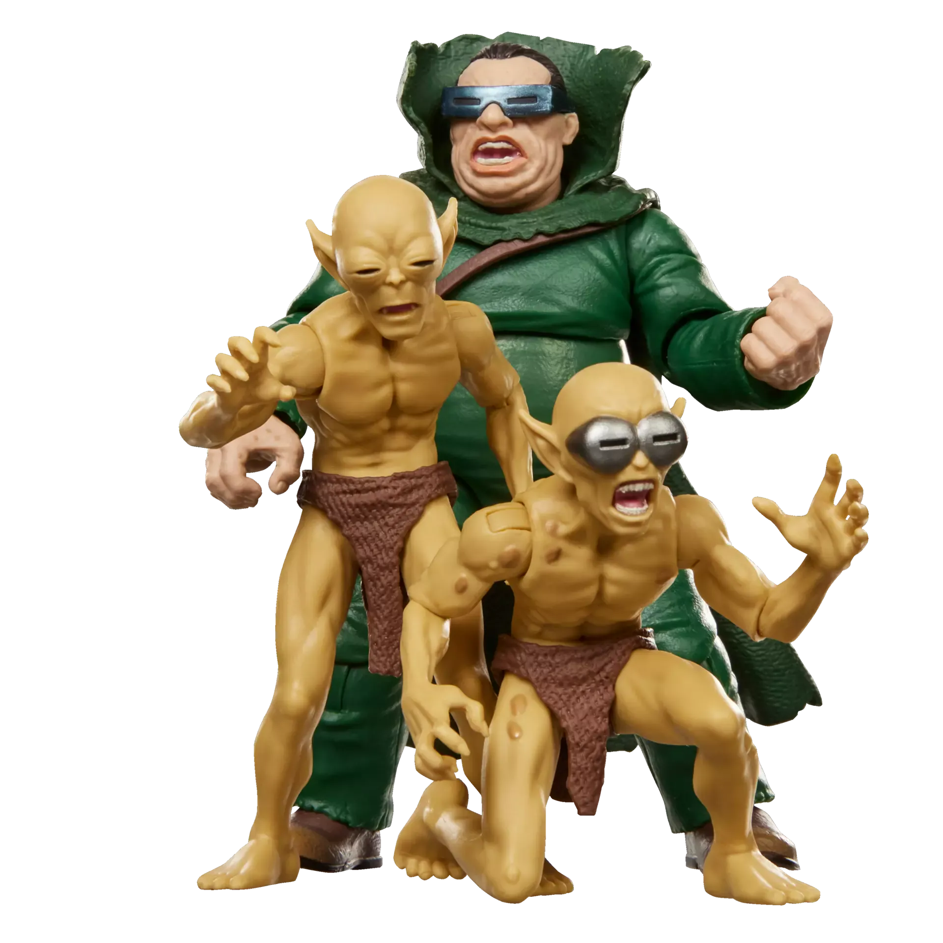 Hasbro Marvel Legends Series Fantastic Four Mole Man & Moloids Action Figures