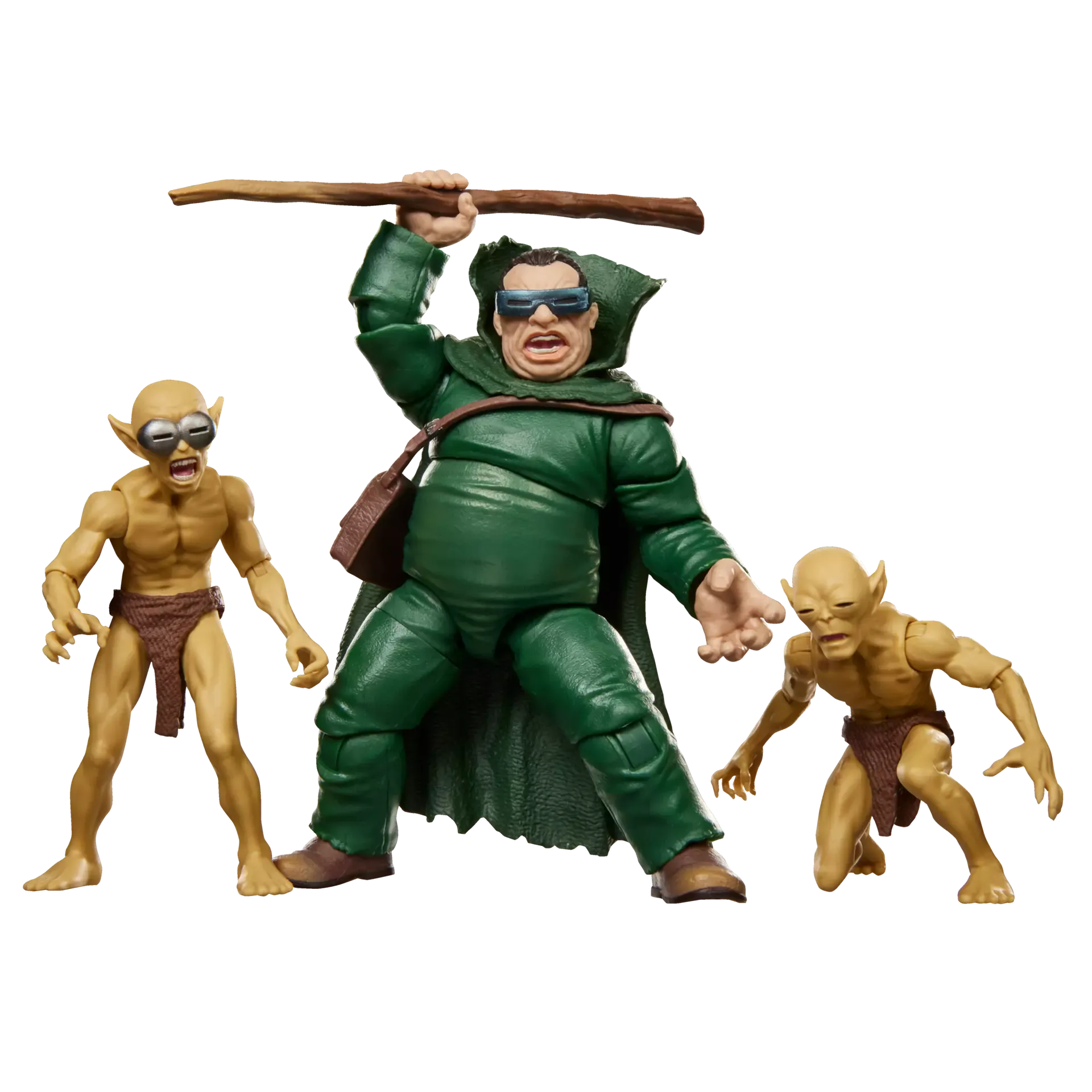 Hasbro Marvel Legends Series Fantastic Four Mole Man & Moloids Action Figures