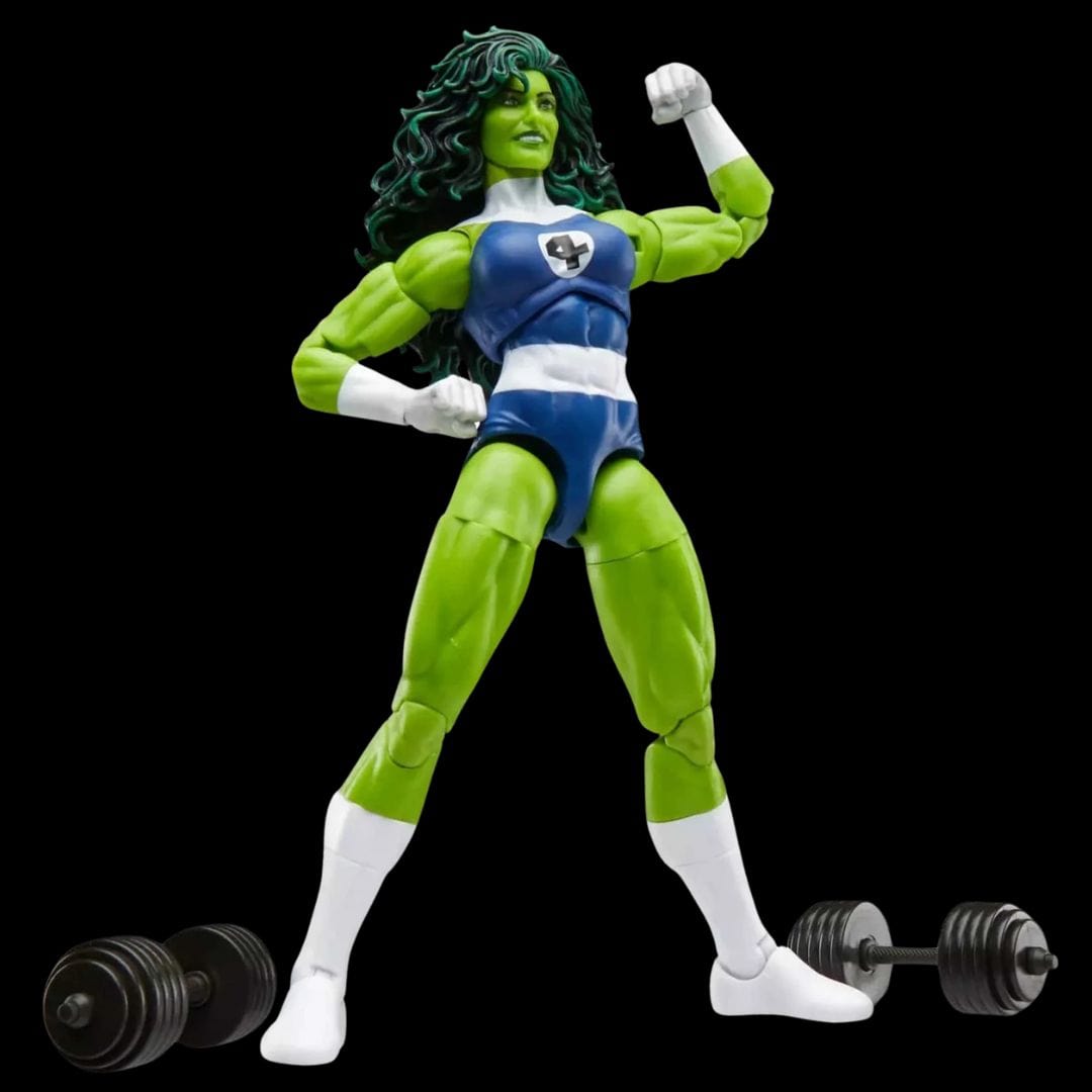 Hasbro Marvel Legends Series Fantastic Four Retro Collection She-Hulk Action Figure