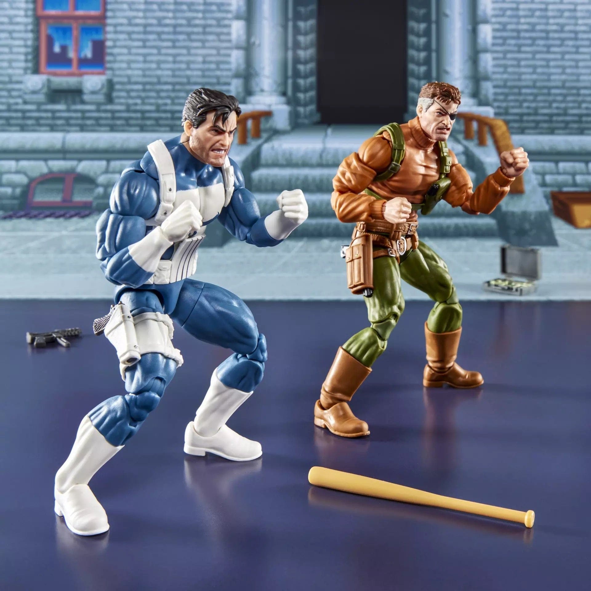 Hasbro Marvel Legends Series Gamerverse Punisher and Nick Fury Action Figure Two-Pack
