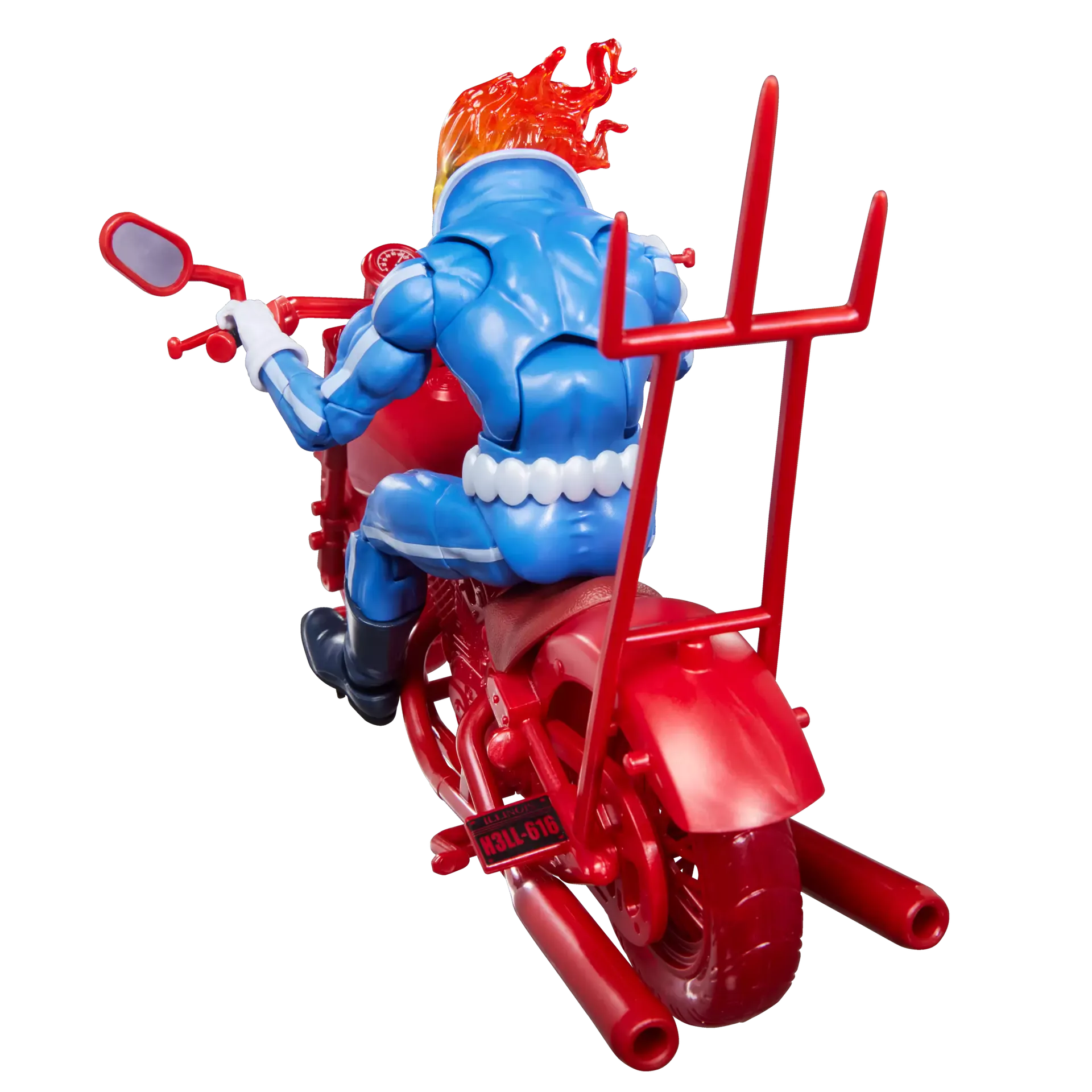 Hasbro Marvel Legends Series Ghost Rider Johnny Blaze Action Figure with Motorcycle