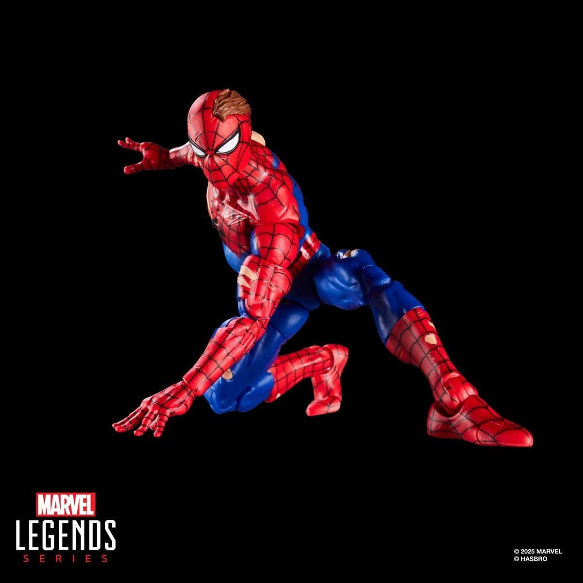 Hasbro Marvel Legends Series Magic: The Gathering Battle-Damaged Spider-Man Action Figure and Card