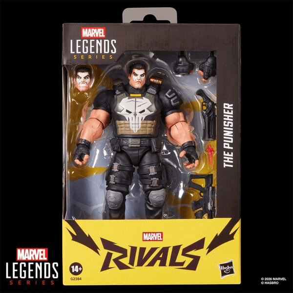Hasbro Marvel Legends Series Marvel Rivals The Punisher Action Figure