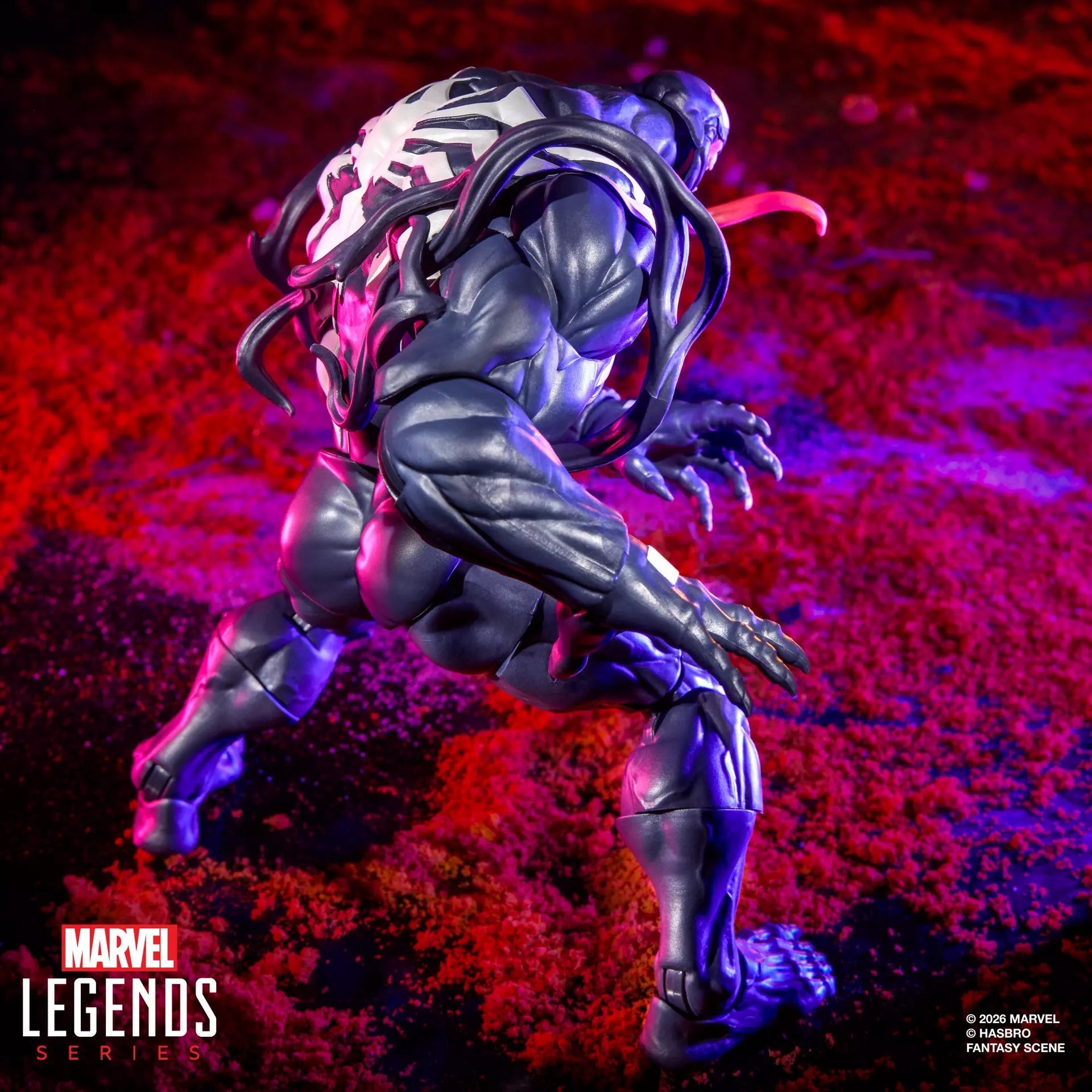 Hasbro Marvel Legends Series Marvel Rivals Venom and Jeff the Land Shark Action Figures