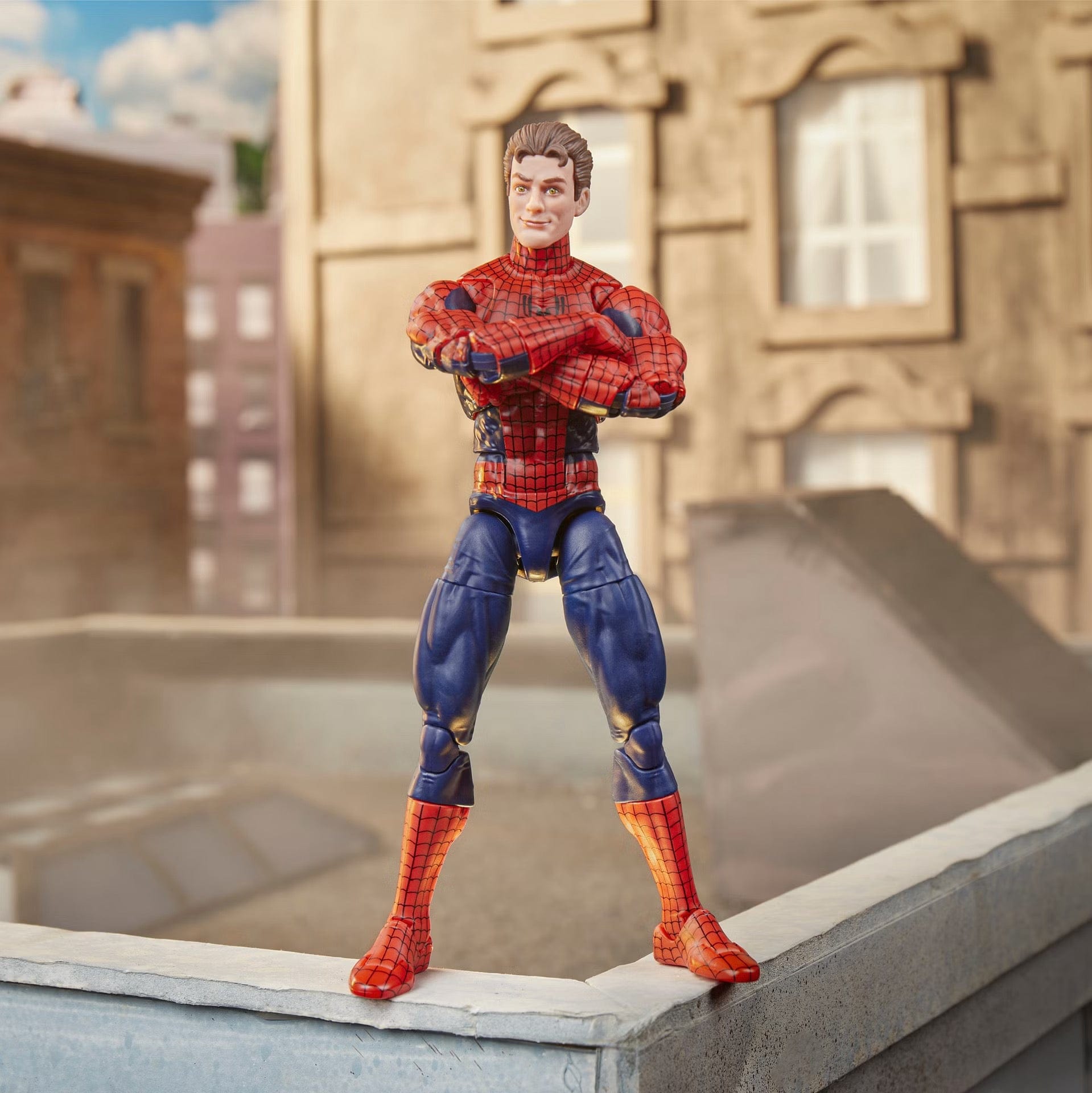 Hasbro Marvel Legends Spider-Man E Spinneret - Action Figure 15 Cm Da Collezione Con 10 Accessori