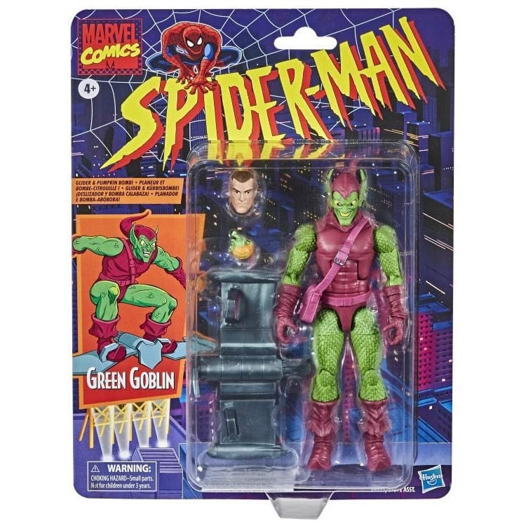 Hasbro Marvel Legends Series Retro Collection Green Goblin Action Figure