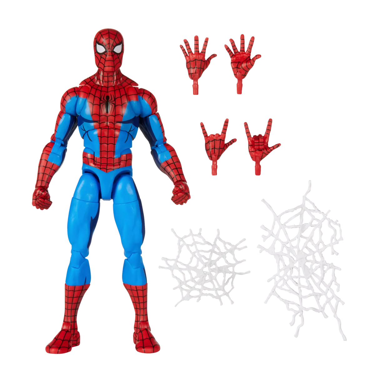 Hasbro Marvel Legends Series Retro Collection Spider-Man (Cel Shaded) Action Figure