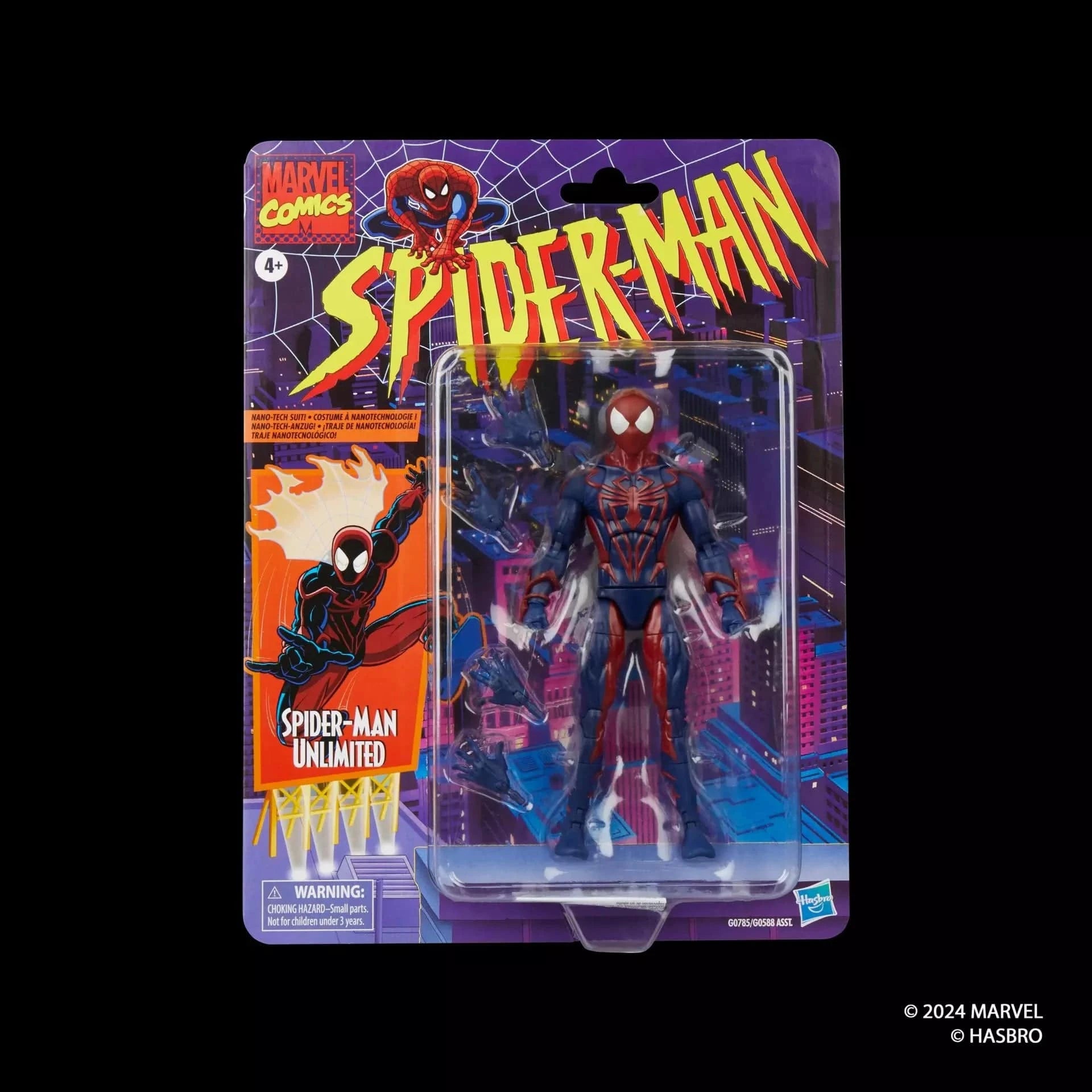 Hasbro Marvel Legends Series Retro Collection Spider-Man Unlimited Action Figure