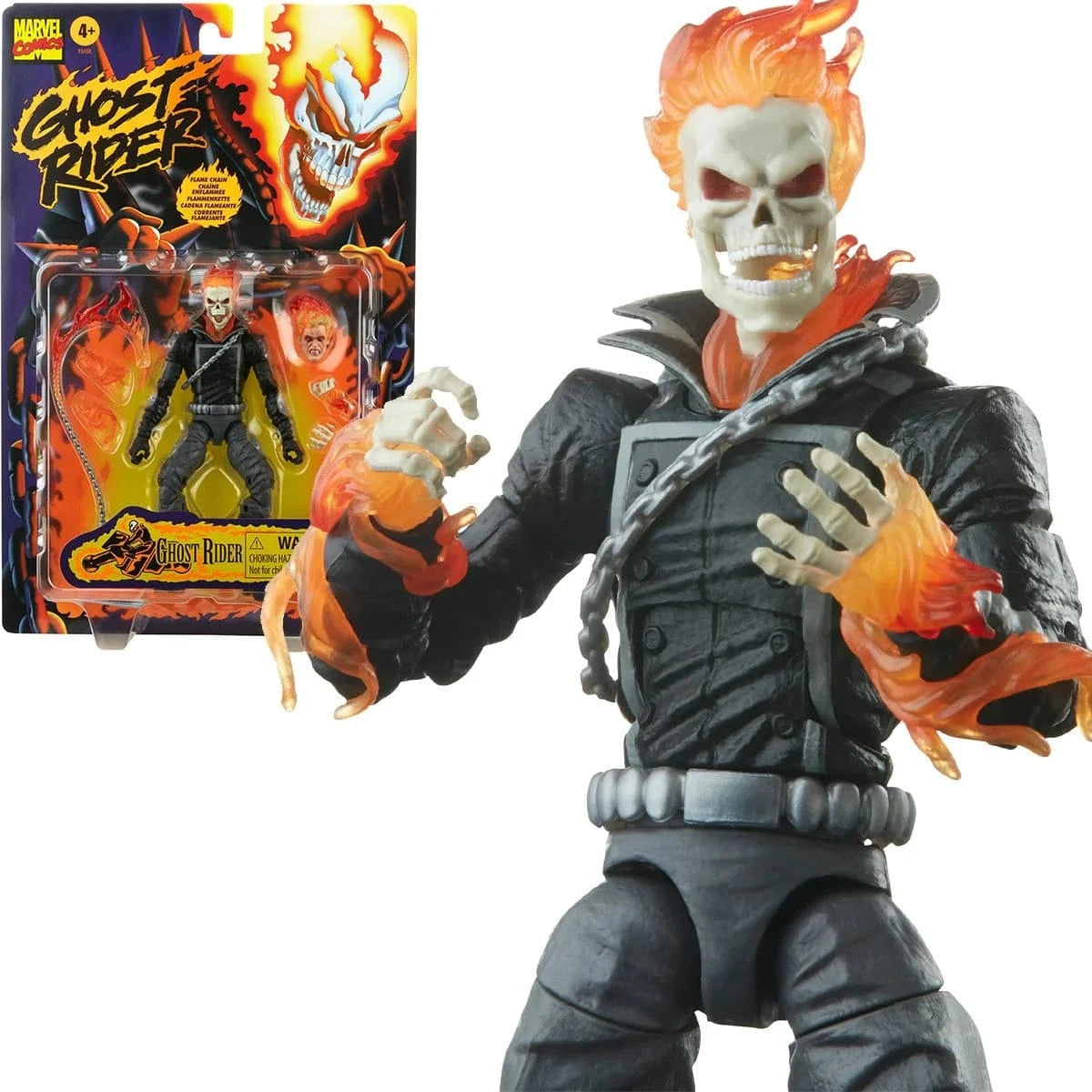 Hasbro Marvel Legends Series Retro Ghost Rider Action Figure