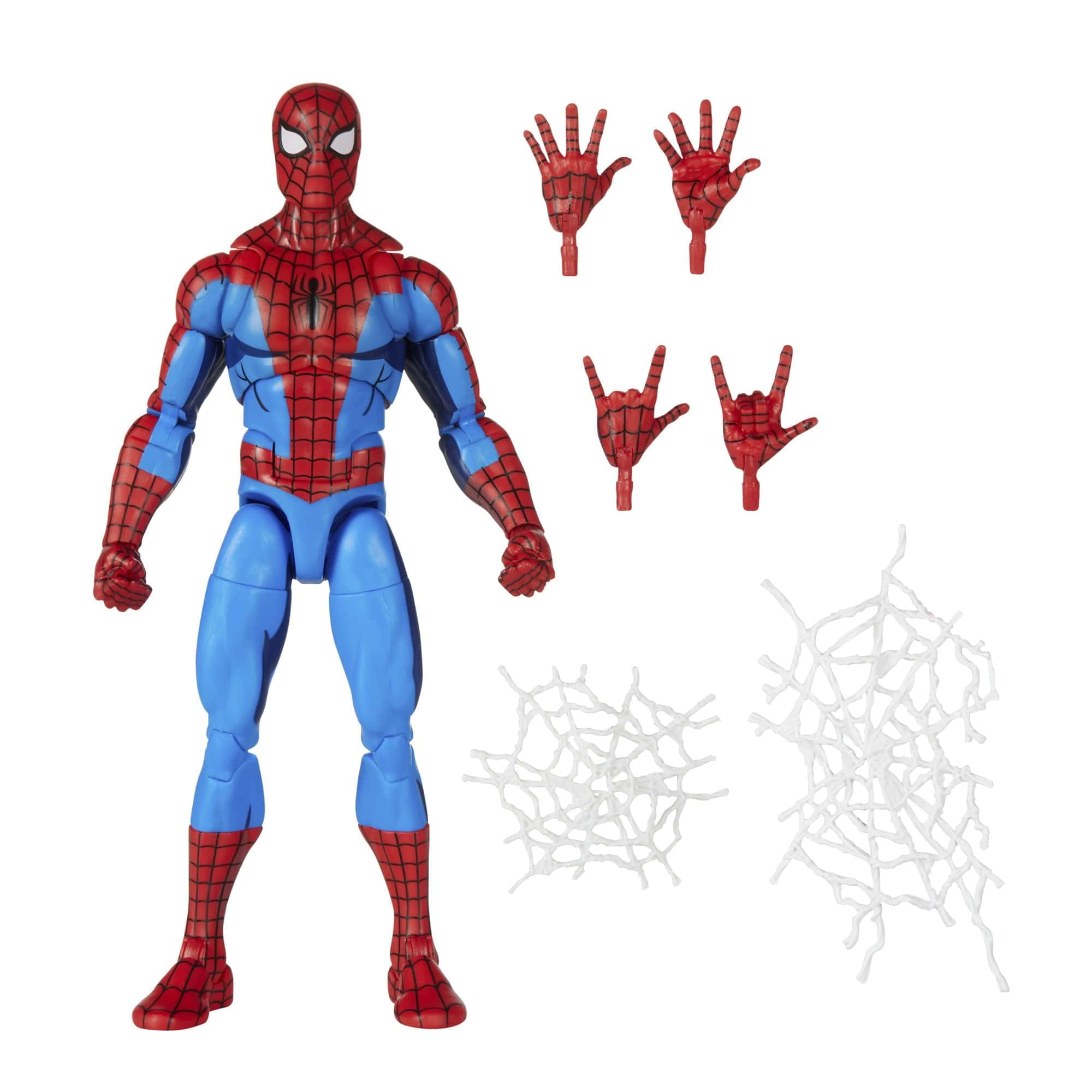 Hasbro Marvel Legends Series Retro Spider-Man Cel Shaded Action Figure