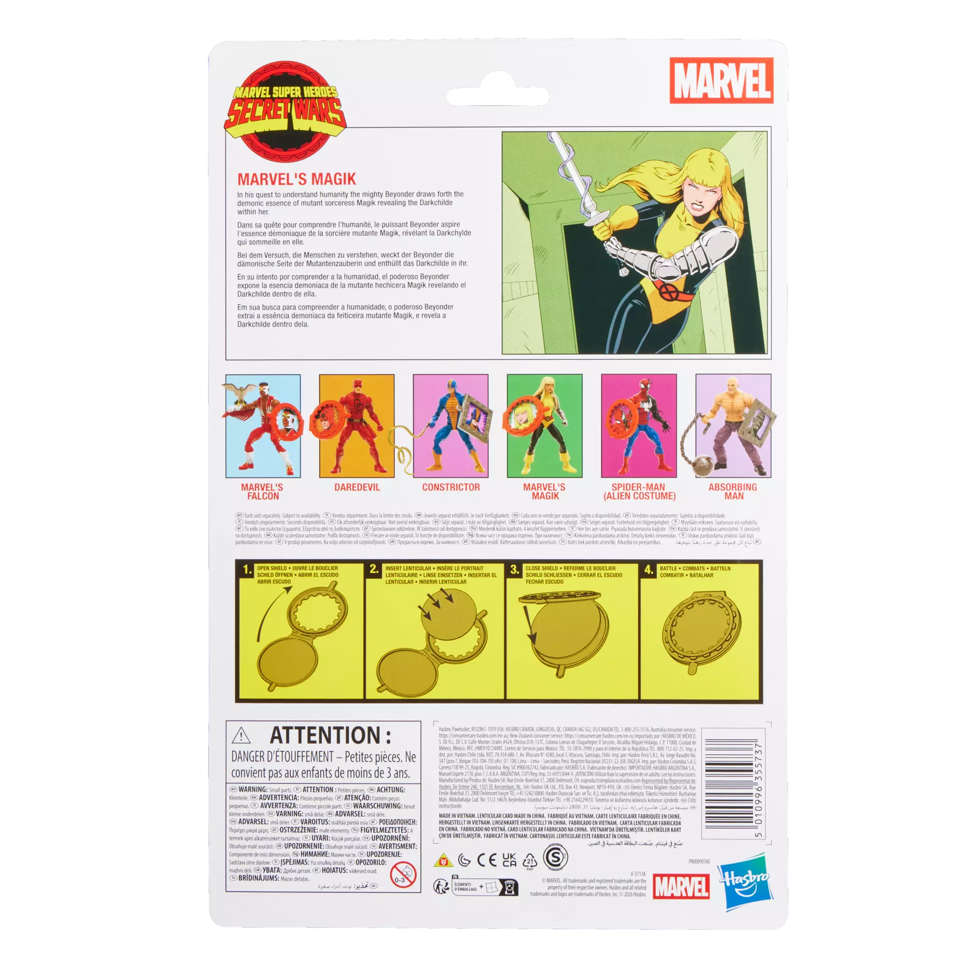 Hasbro Marvel Legends Series Secret Wars Magik Action Figure