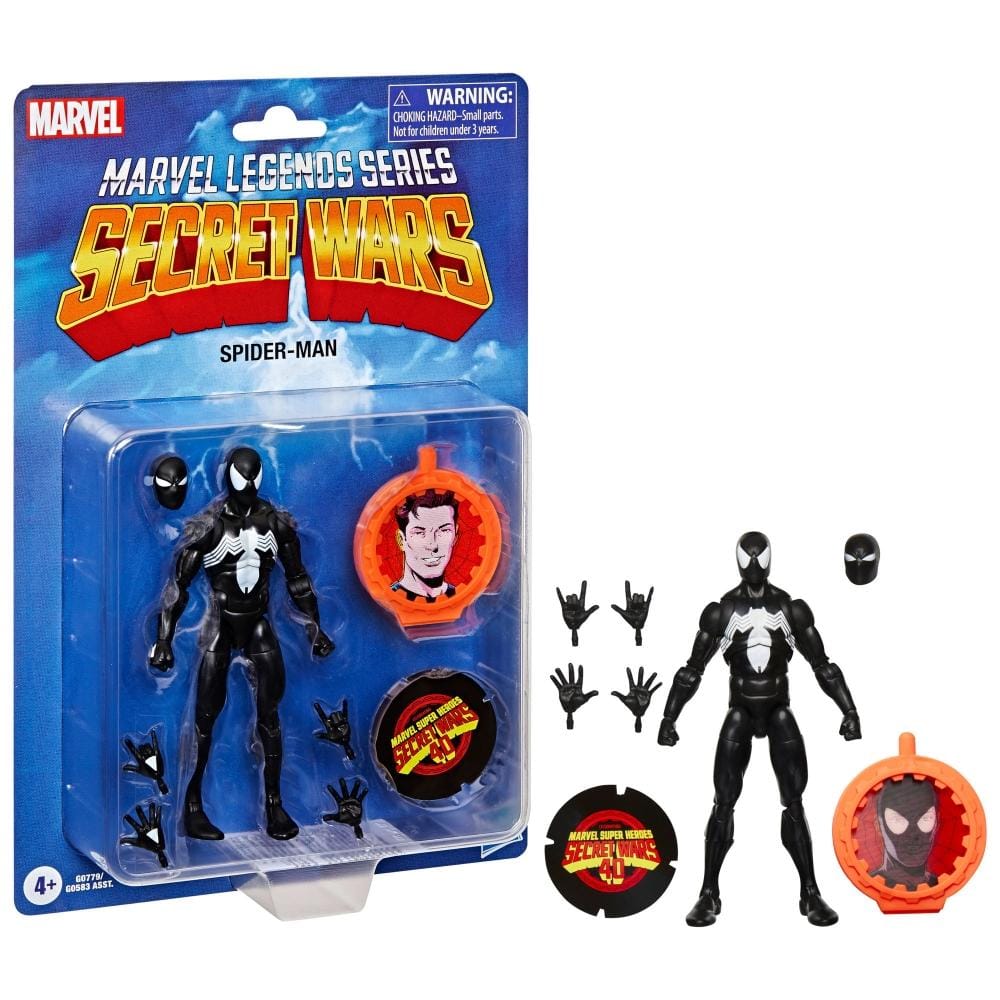 Hasbro Marvel Legends Series Secret Wars Spider-Man Action Figure