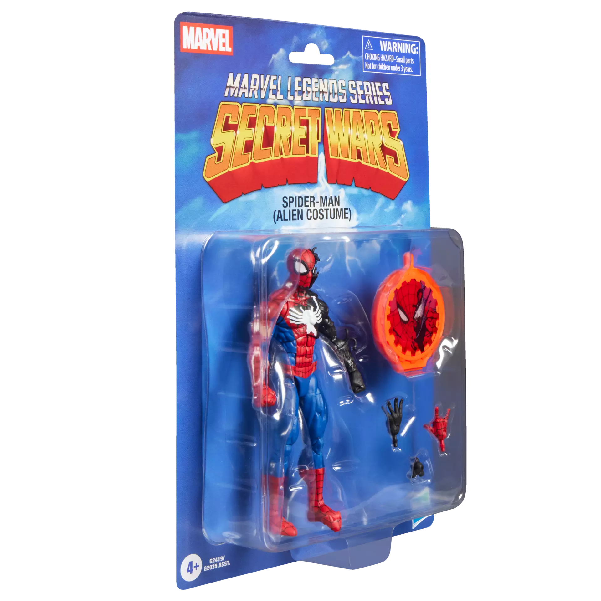 Hasbro Marvel Legends Series Secret Wars Spider-Man (Alien Costume) Action Figure