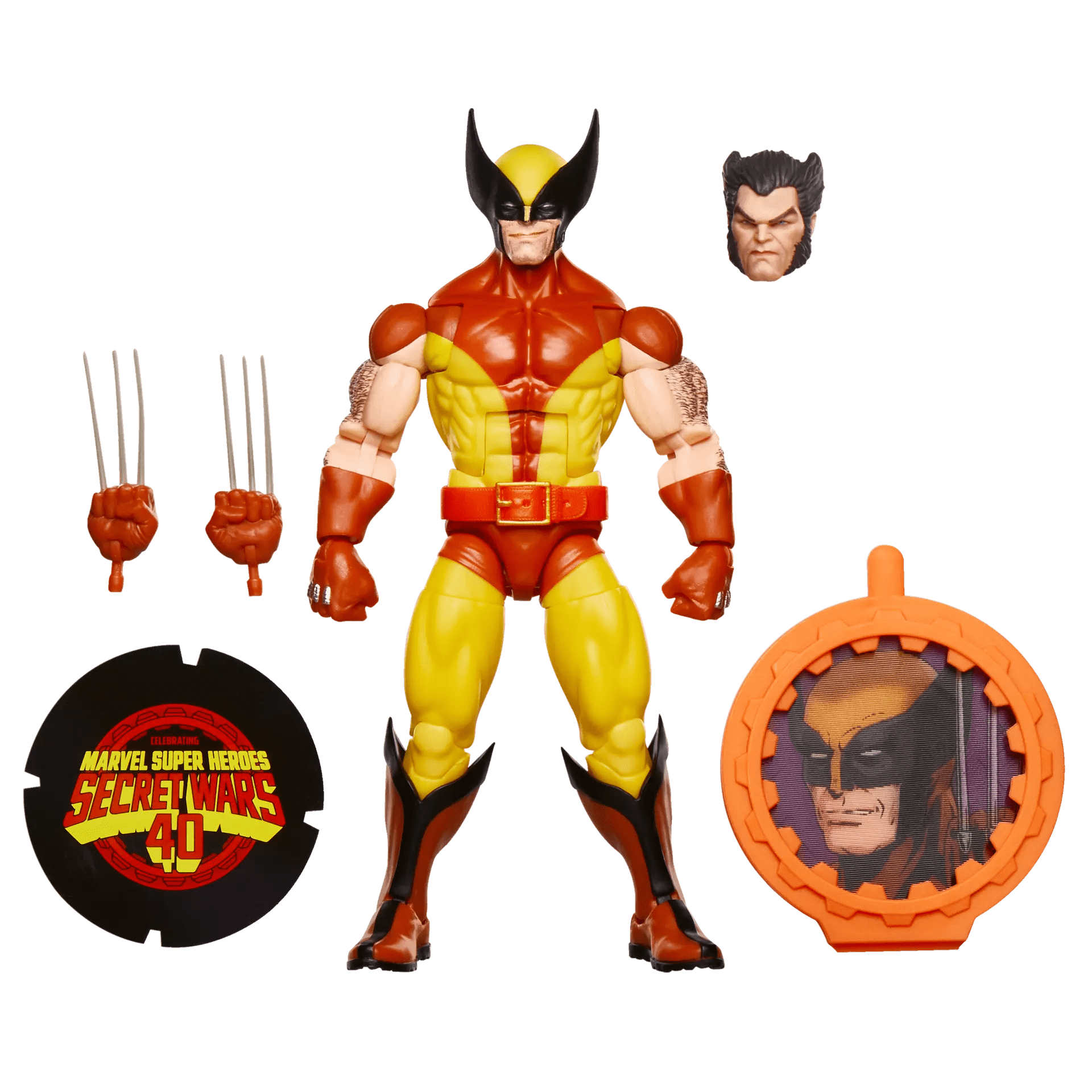 Hasbro Marvel Legends Series Secret Wars Wolverine Action Figure