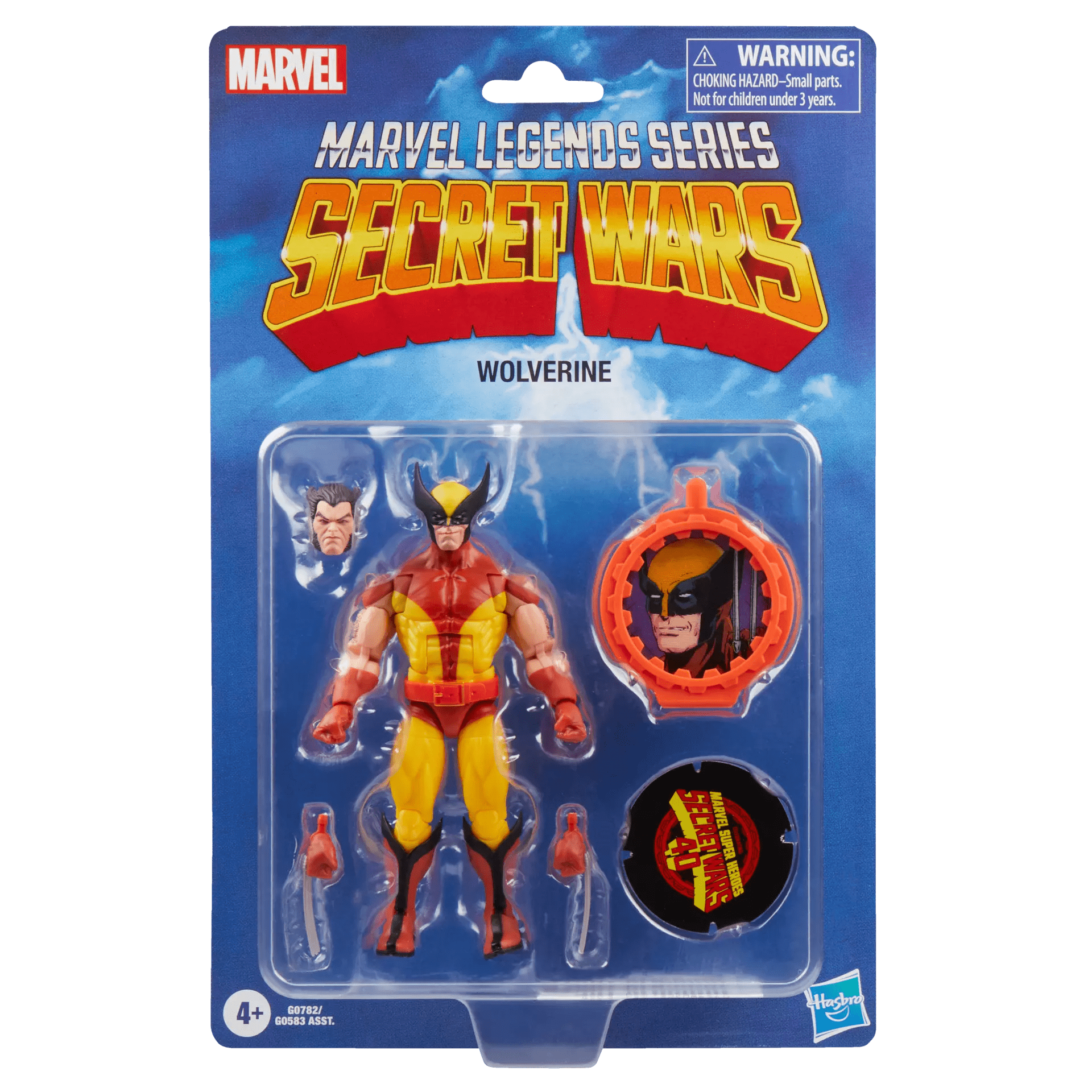 Hasbro Marvel Legends Series Secret Wars Wolverine Action Figure