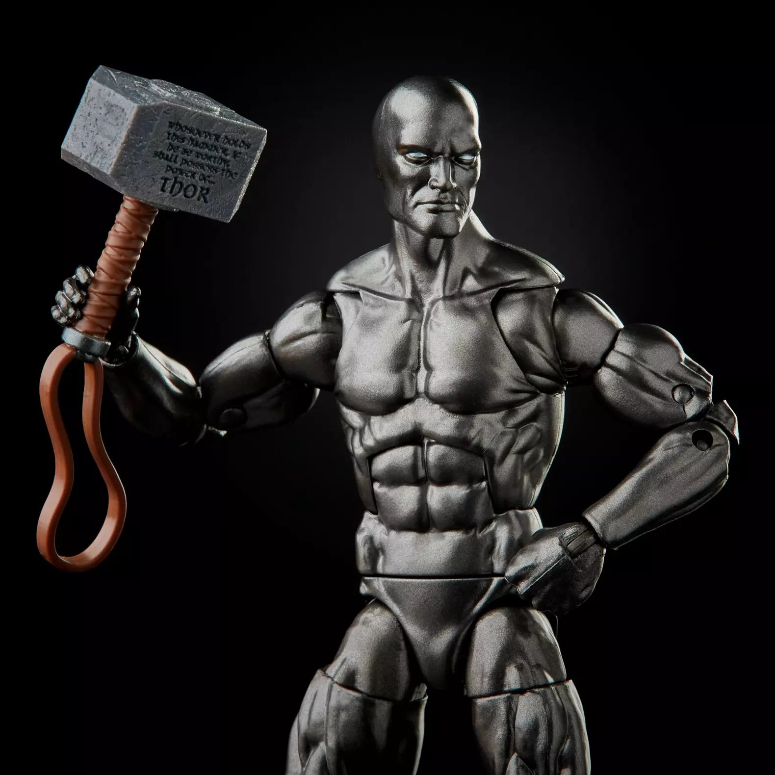 Hasbro Marvel Legends Series Silver Surfer With Mjolnir Action Figure