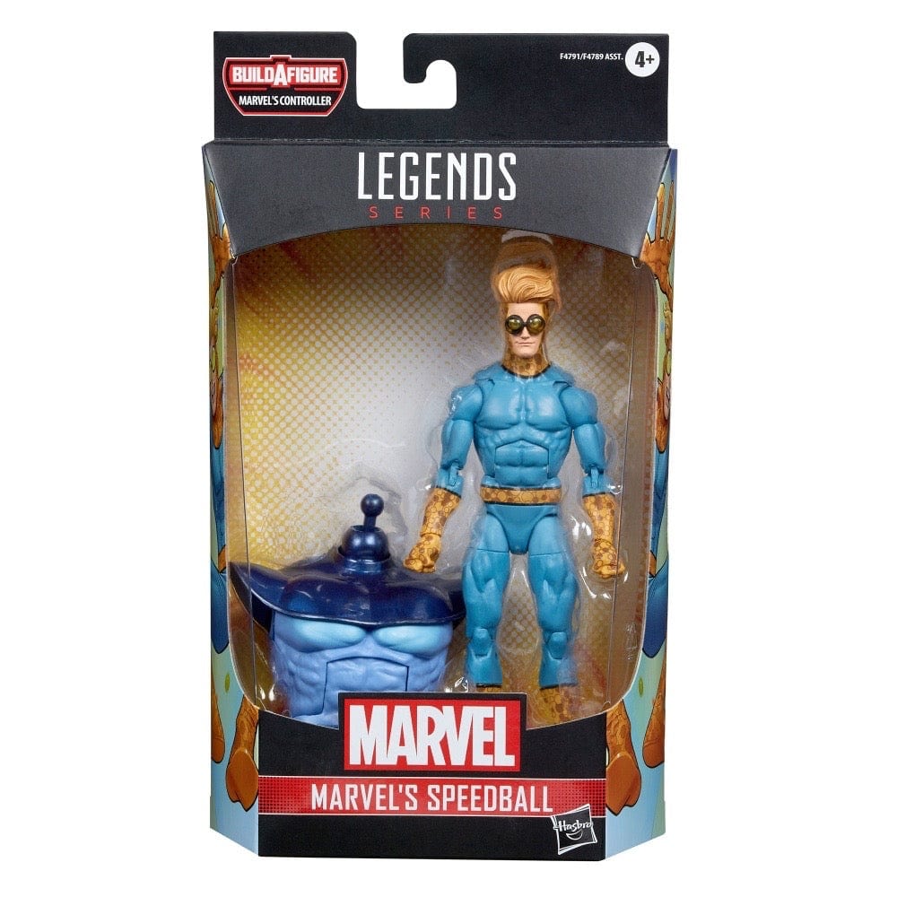 Hasbro Marvel Legends Series Speedball Action Figure (Controller Build-A-Figure)