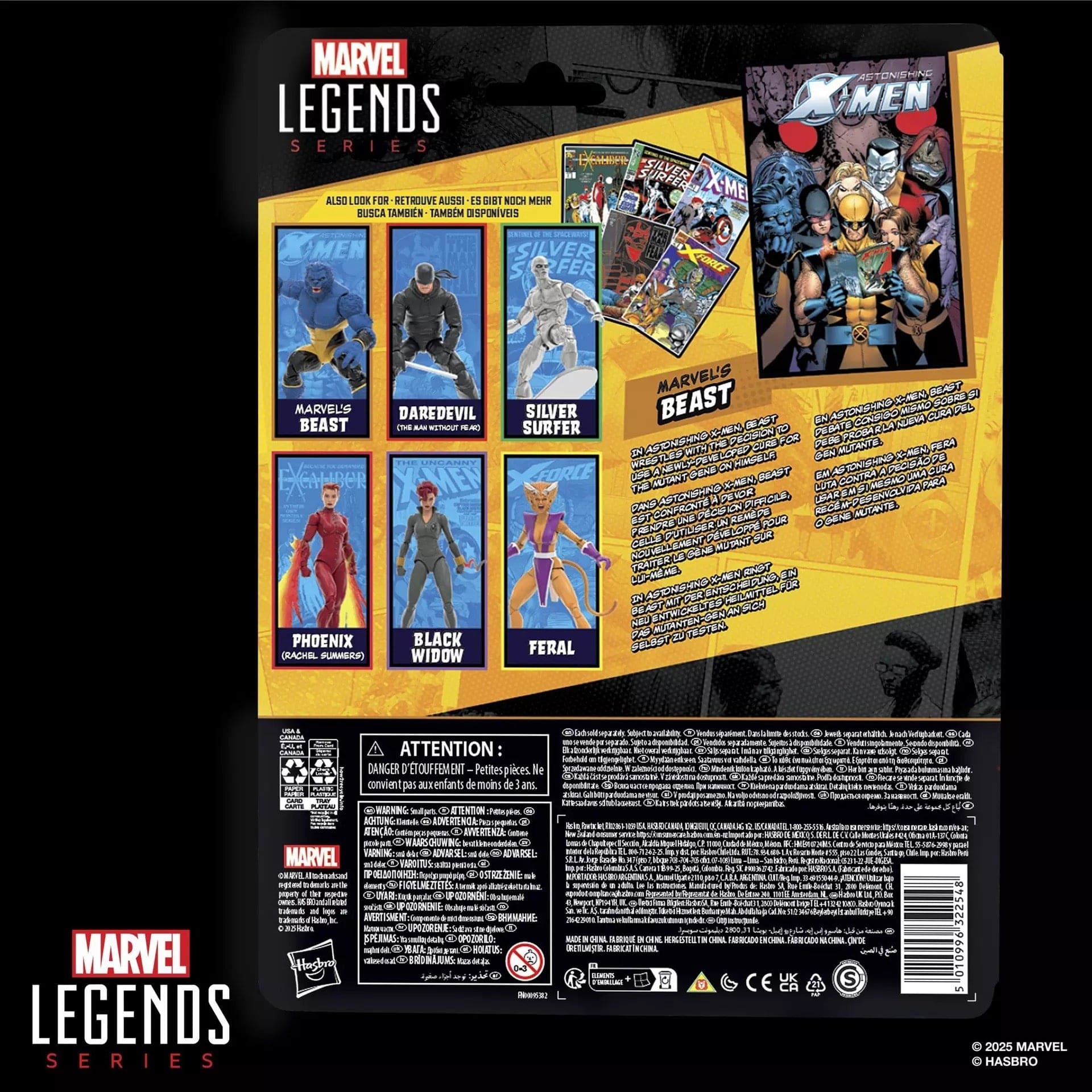 Hasbro Marvel Legends Series The Astonishing X-Men Beast Action Figure