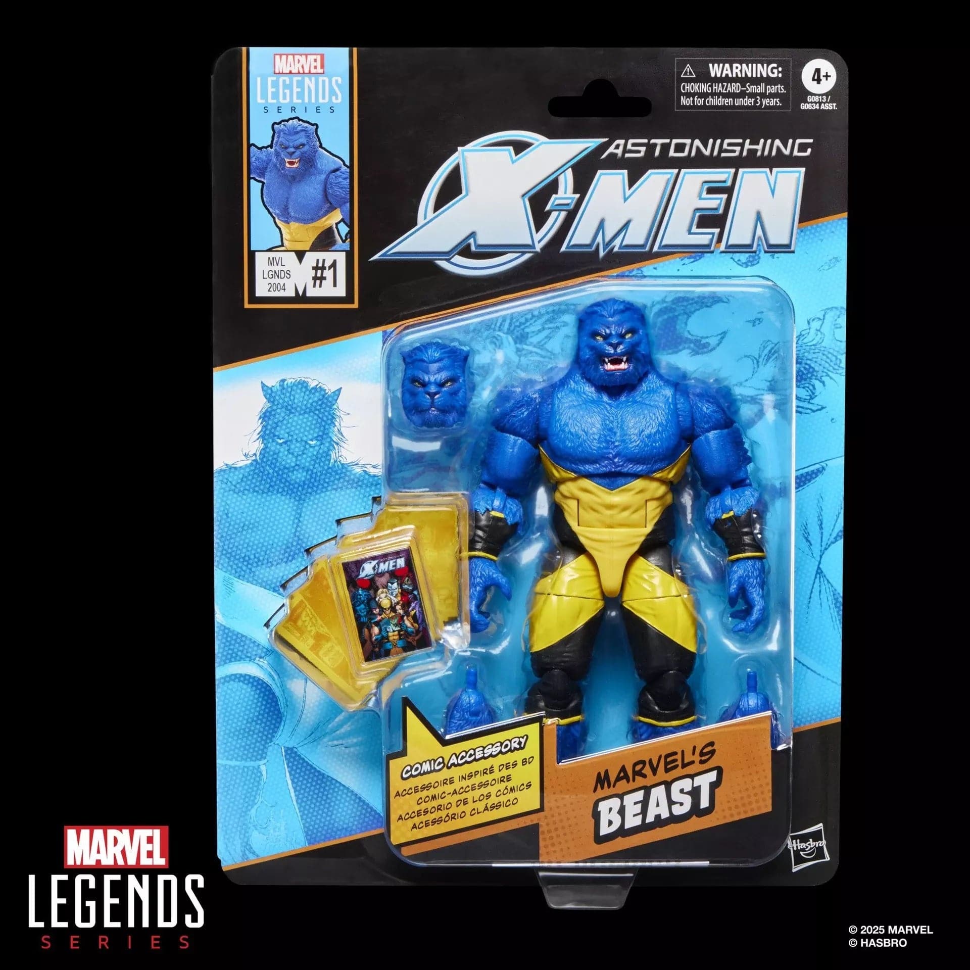 Hasbro Marvel Legends Series The Astonishing X-Men Beast Action Figure
