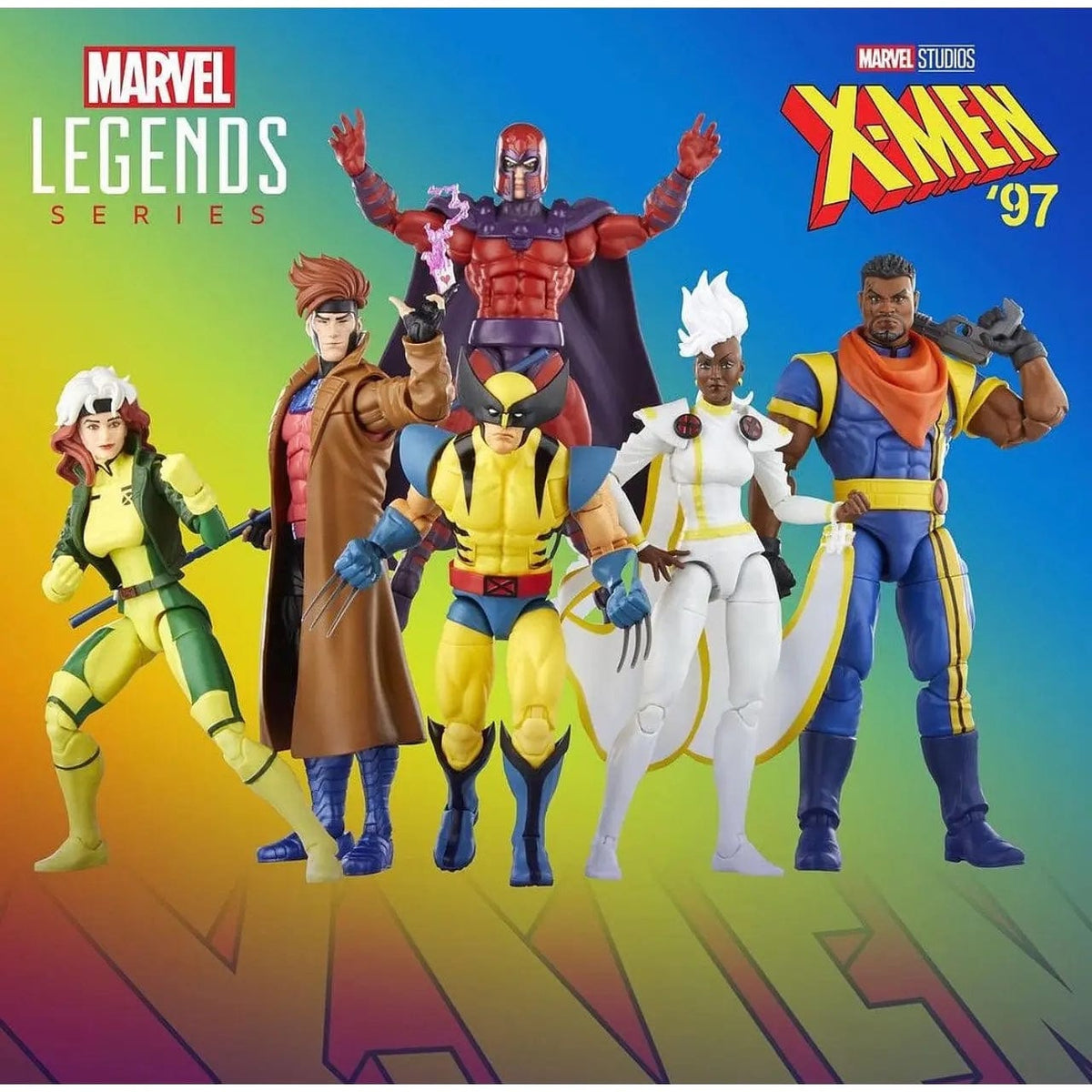 X-Men 97 Marvel Legends 6-inch Action Figures Wave 1 Case of 6