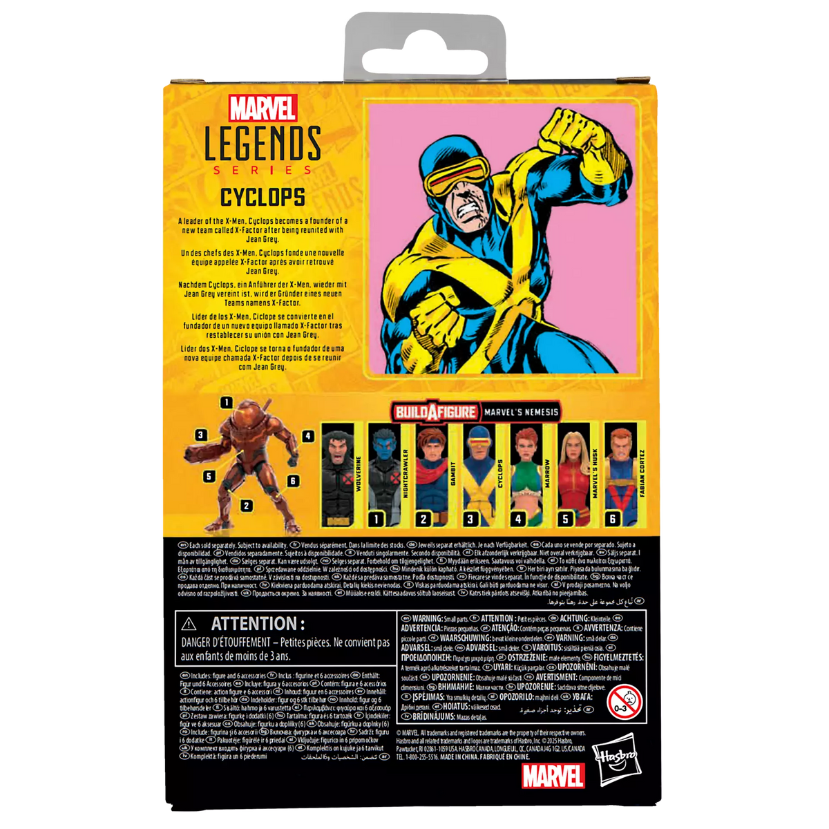 Hasbro Marvel Legends Series X-Men Cyclops (X-Factor) Action Figure